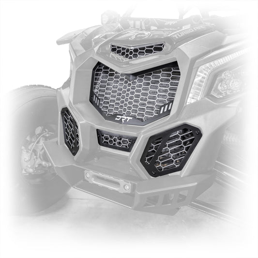 Can-Am X3 2017+ V2 Front Grill Kit 5-piece Dunes 2 Dezert SXS