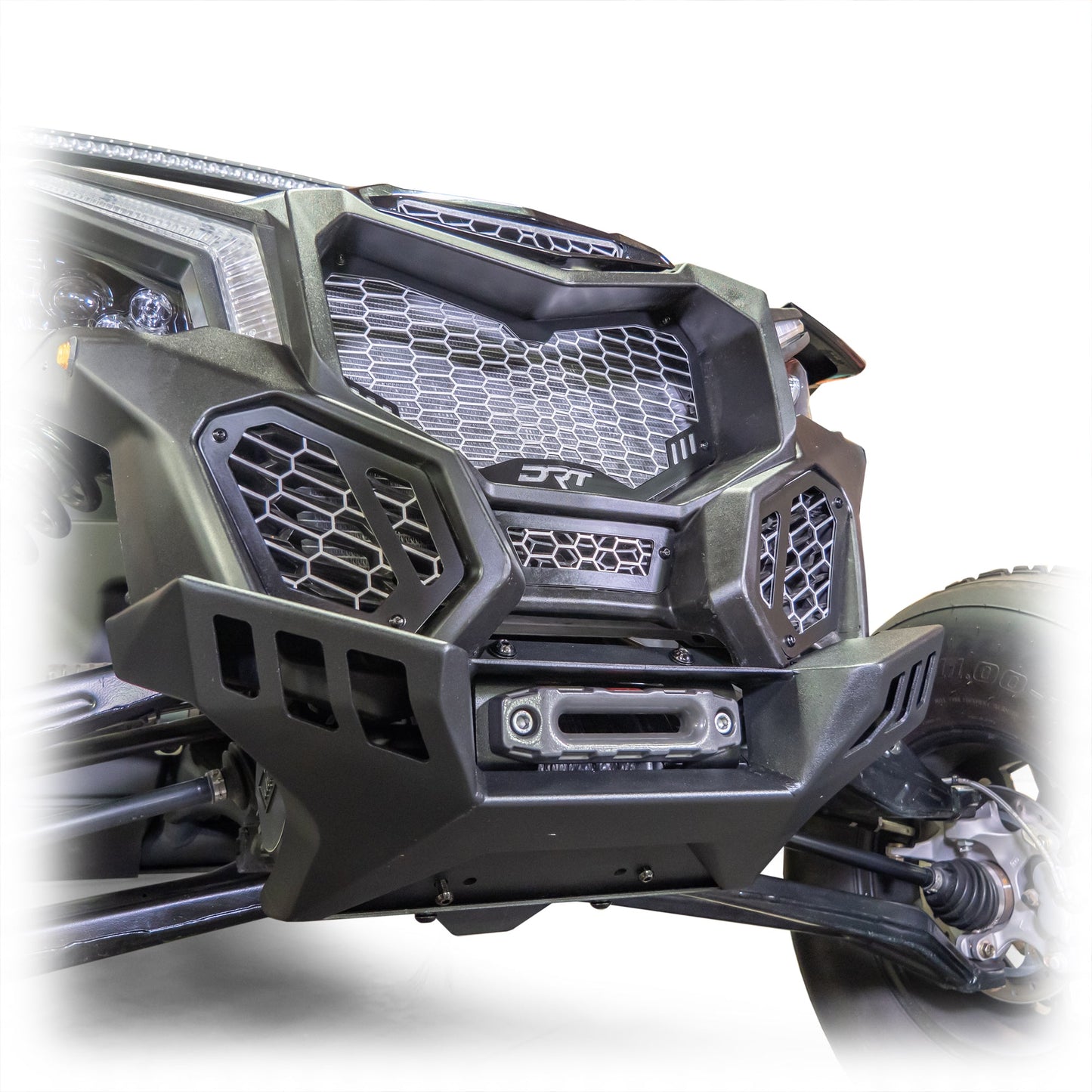 Can-Am X3 2017+ V2 Front Grill Kit 5-piece Dunes 2 Dezert SXS