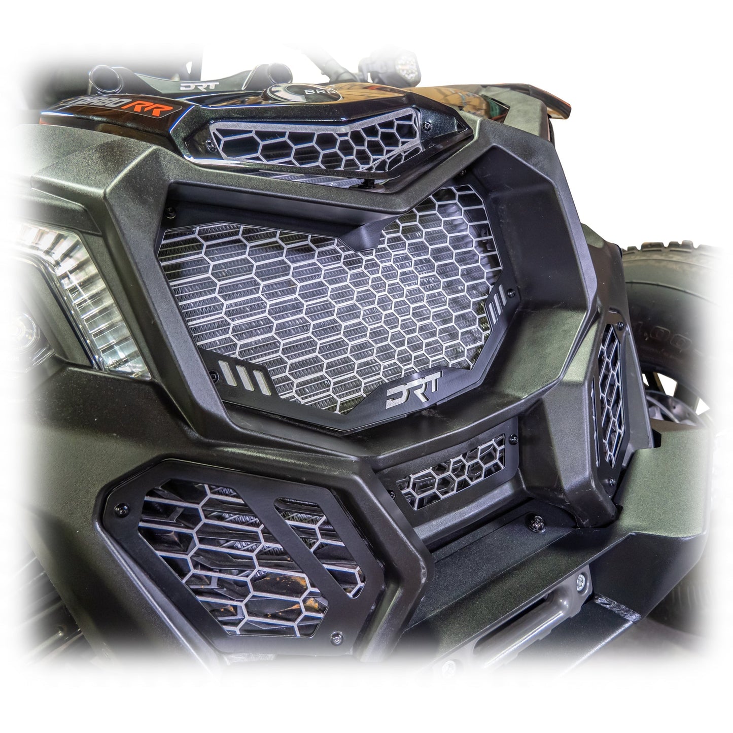 Can-Am X3 2017+ V2 Front Grill Kit 5-piece Dunes 2 Dezert SXS