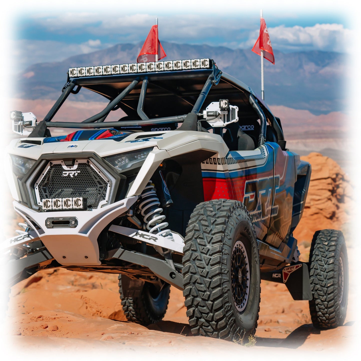 DRT Aluminum Front Grill for 2025+ Polaris RZR Pro Series Dunes 2 Dezert SXS