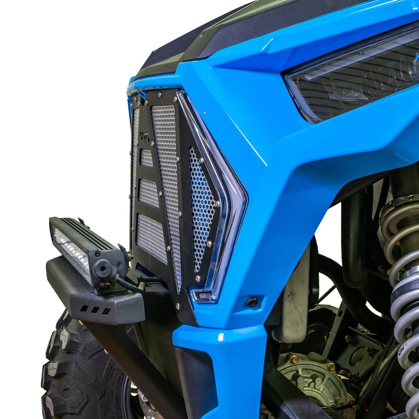 DRT RZR XP 1000 2019+ Turbo, 2018+ Turbo S Aluminum Grill Dunes 2 Dezert SXS