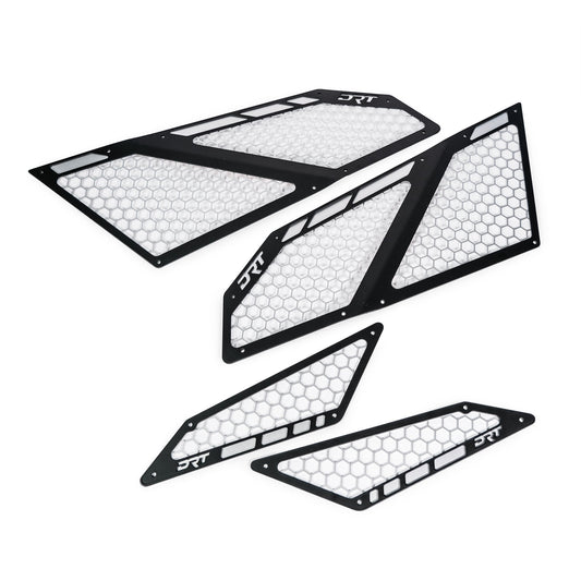 DRT Polaris RZR Pro R/Turbo R Aluminum Complete Intake Vent Set Dunes 2 Dezert SXS