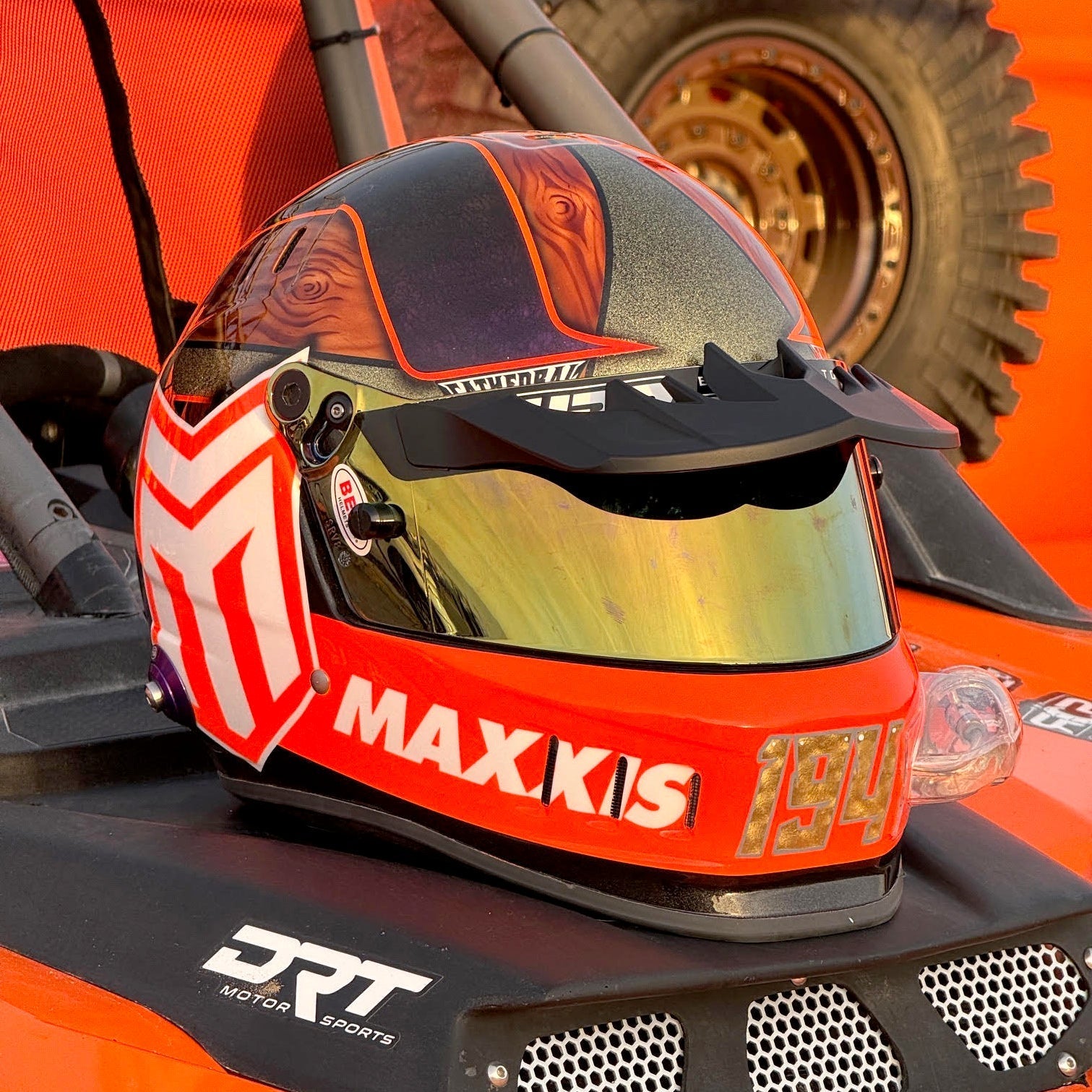 DRT Helmet Shield Visor Kit - Wes Miller Signature Series Edition Dunes 2 Dezert SXS