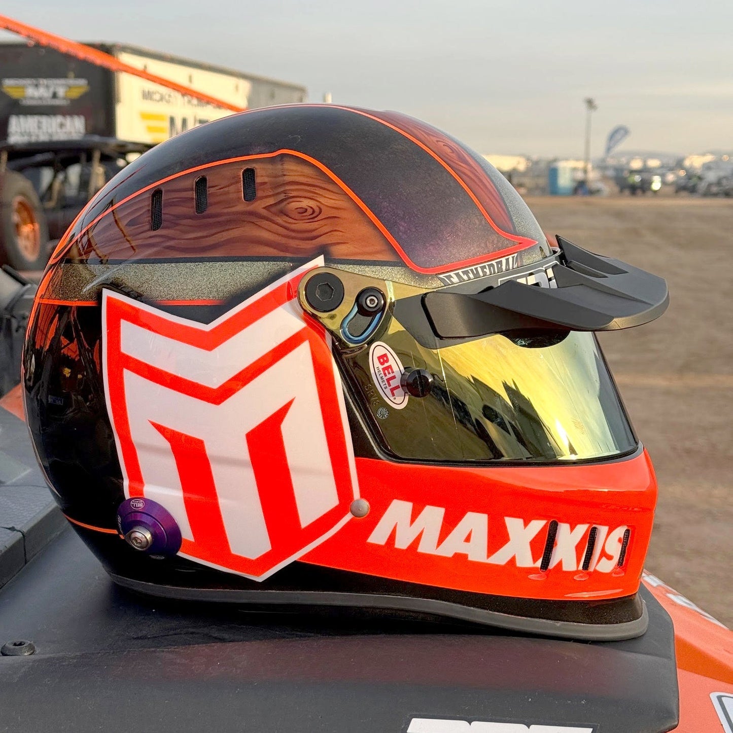 DRT Helmet Shield Visor Kit - Wes Miller Signature Series Edition Dunes 2 Dezert SXS