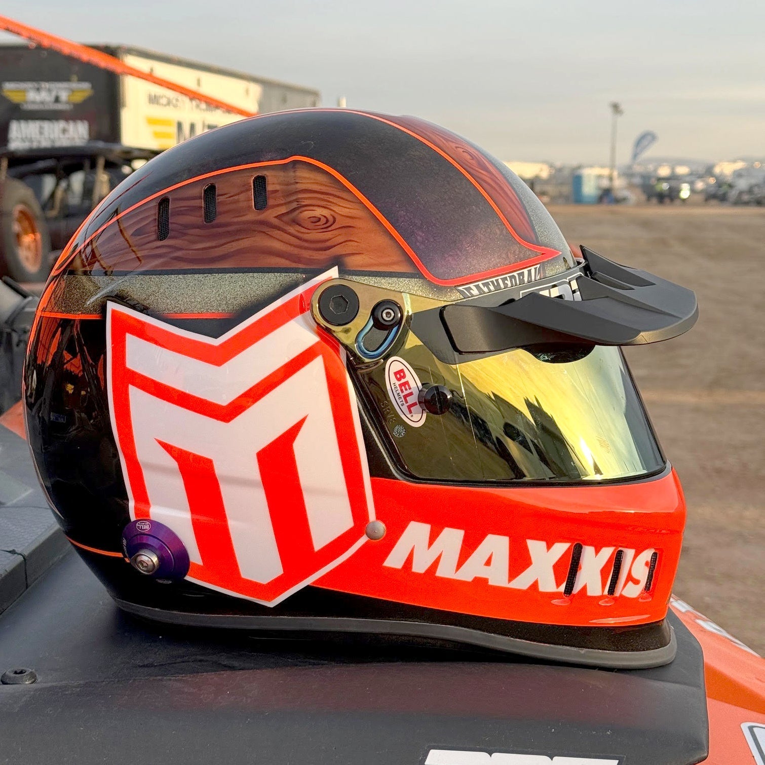 DRT Helmet Shield Visor Kit - Wes Miller Signature Series Edition Dunes 2 Dezert SXS