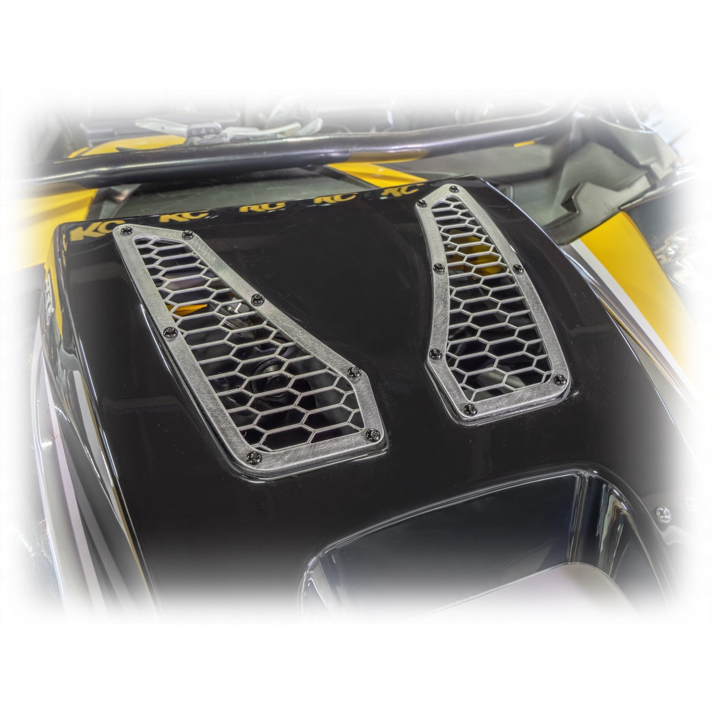 DRT Can-Am 2024+ Maverick R High Impact ABS Hood Scoop Dunes 2 Dezert SXS