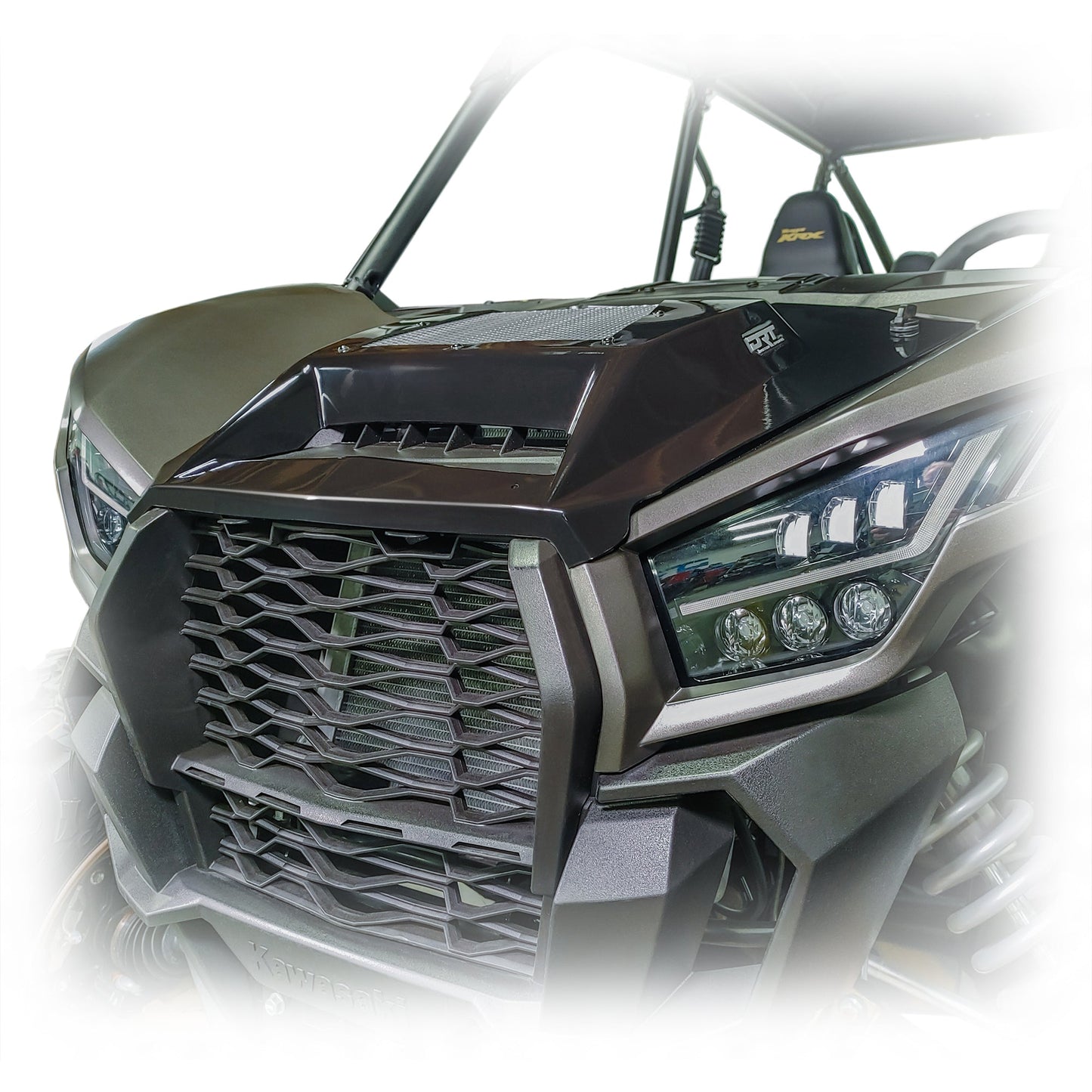 DRT Motorsports Kawasaki Teryx KRX/4 1000 High Impact ABS Vented Hood Dunes 2 Dezert SXS