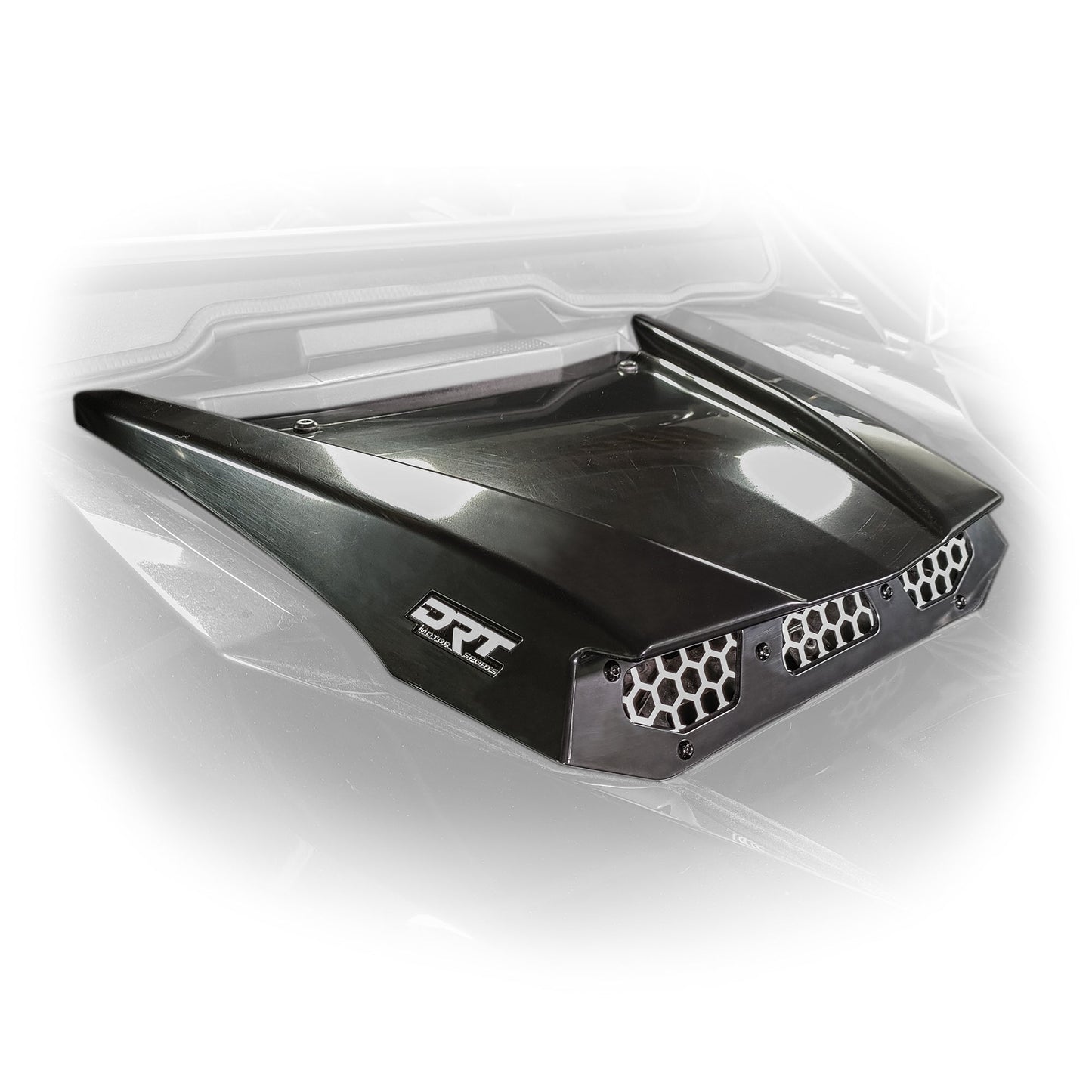 DRT RZR Pro XP / Pro R / Turbo R 2020-2024 Pro Series V2.0 Hood Scoop - Black Dunes 2 Dezert SXS