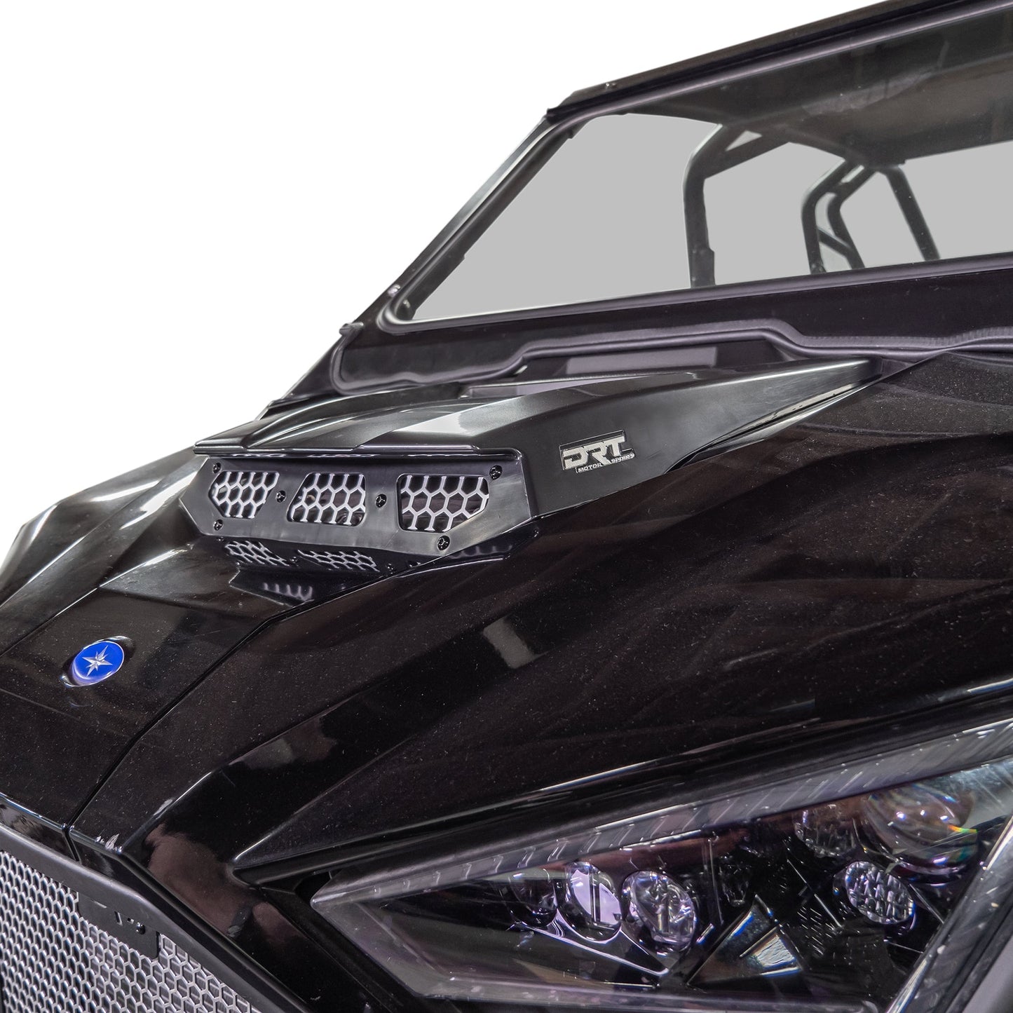 DRT RZR Pro XP / Pro R / Turbo R 2020-2024 Pro Series V2.0 Hood Scoop - Black Dunes 2 Dezert SXS