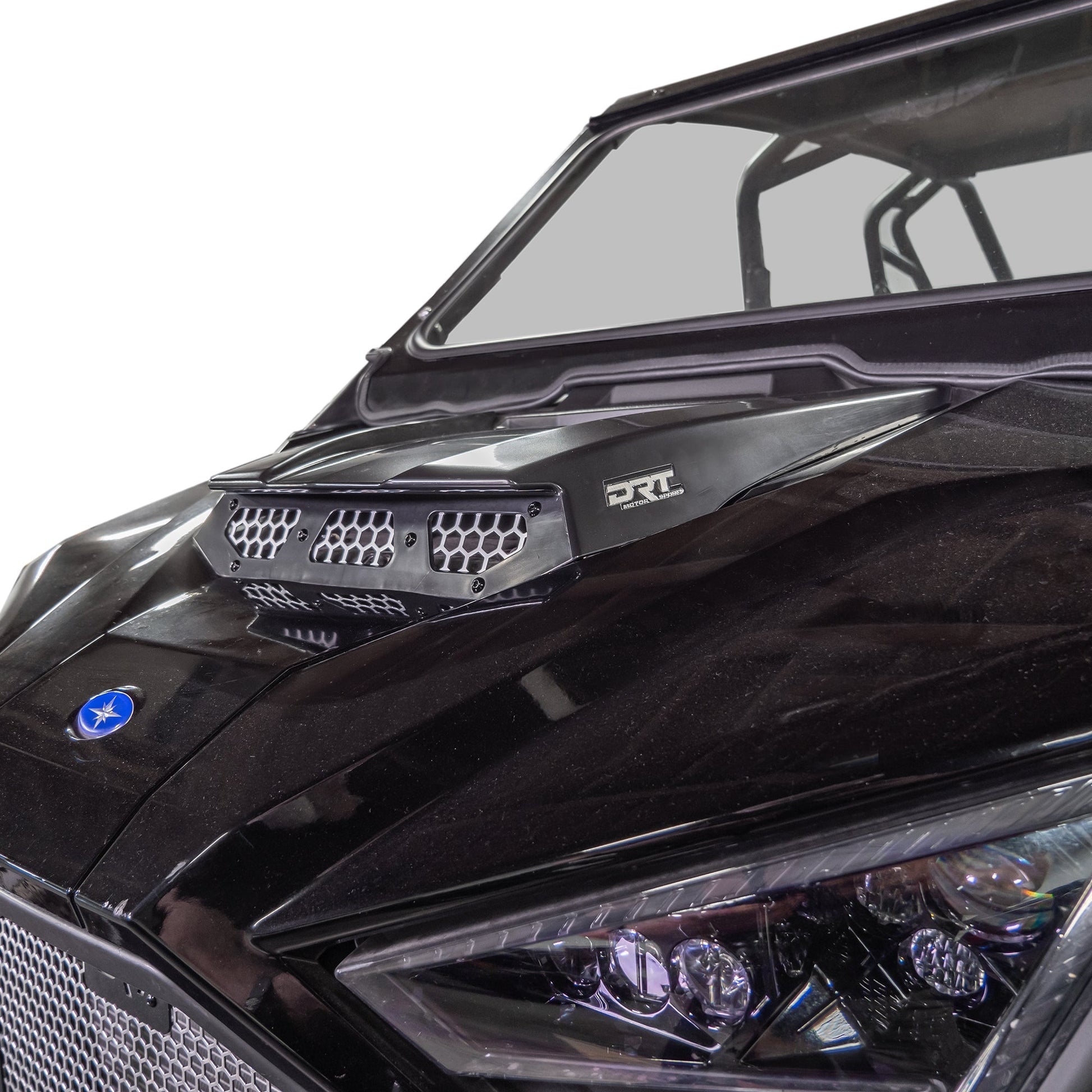 DRT RZR Pro XP / Pro R / Turbo R 2020-2024 Pro Series V2.0 Hood Scoop - Black Dunes 2 Dezert SXS