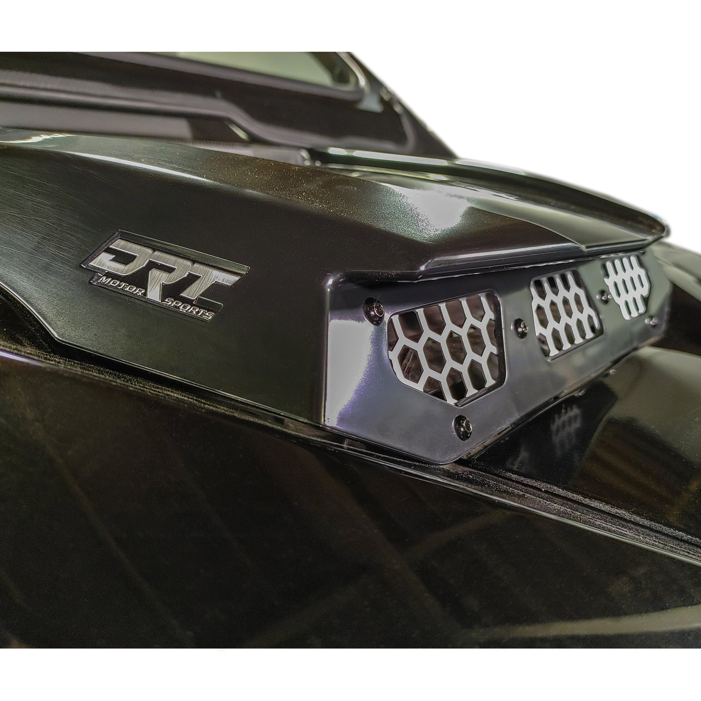DRT RZR Pro XP / Pro R / Turbo R 2020-2024 Pro Series V2.0 Hood Scoop - Black Dunes 2 Dezert SXS