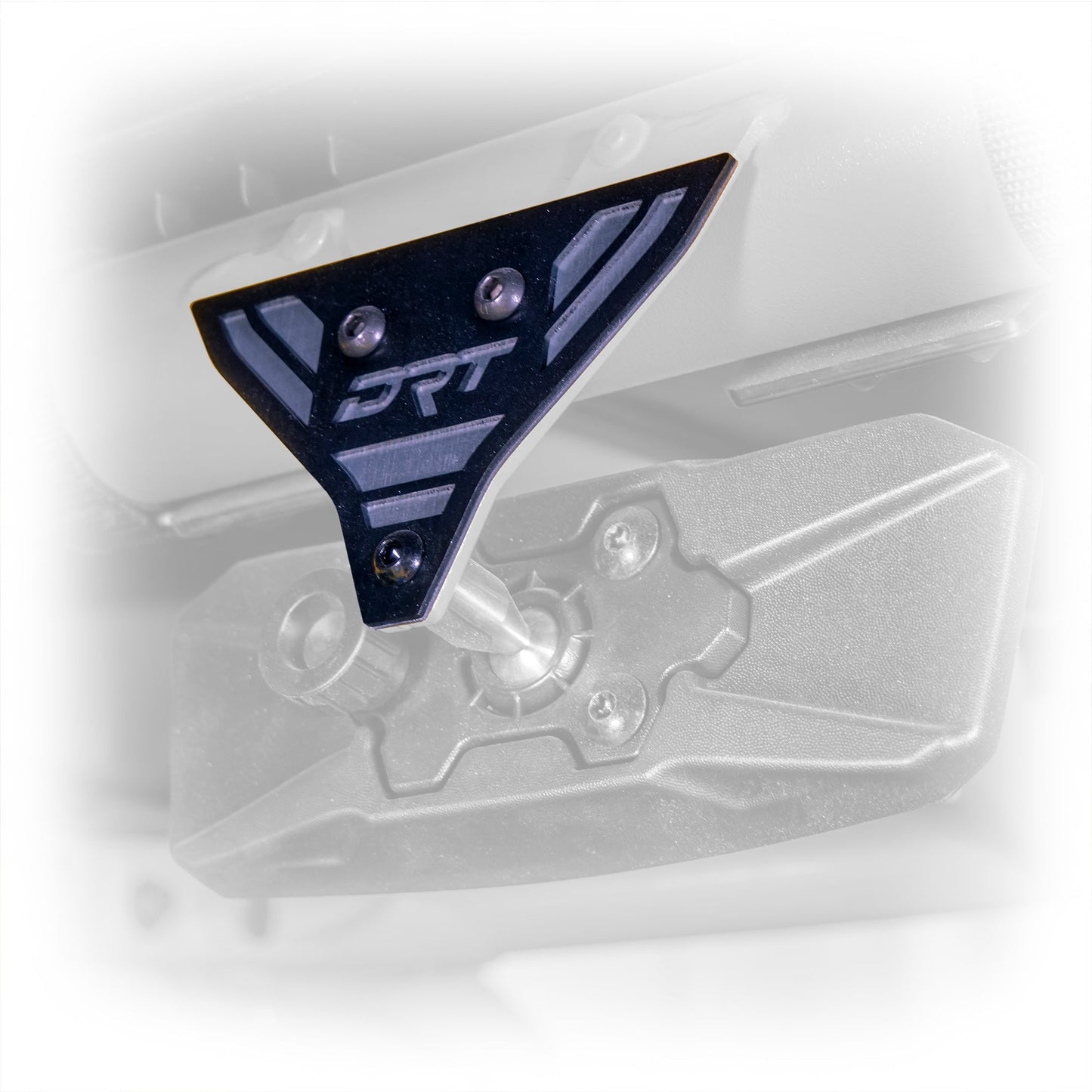 DRT Can-Am Maverick X3 / R Center Mirror Tab Cover Plate for OEM Cage Dunes 2 Dezert SXS
