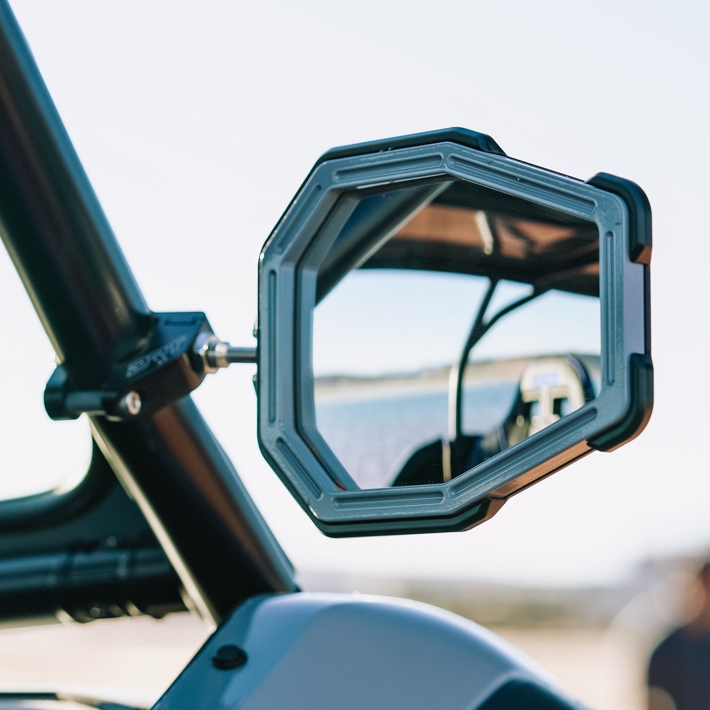 DRT Billet Aluminum Tactical Convex Side Mirror Set Dunes 2 Dezert SXS