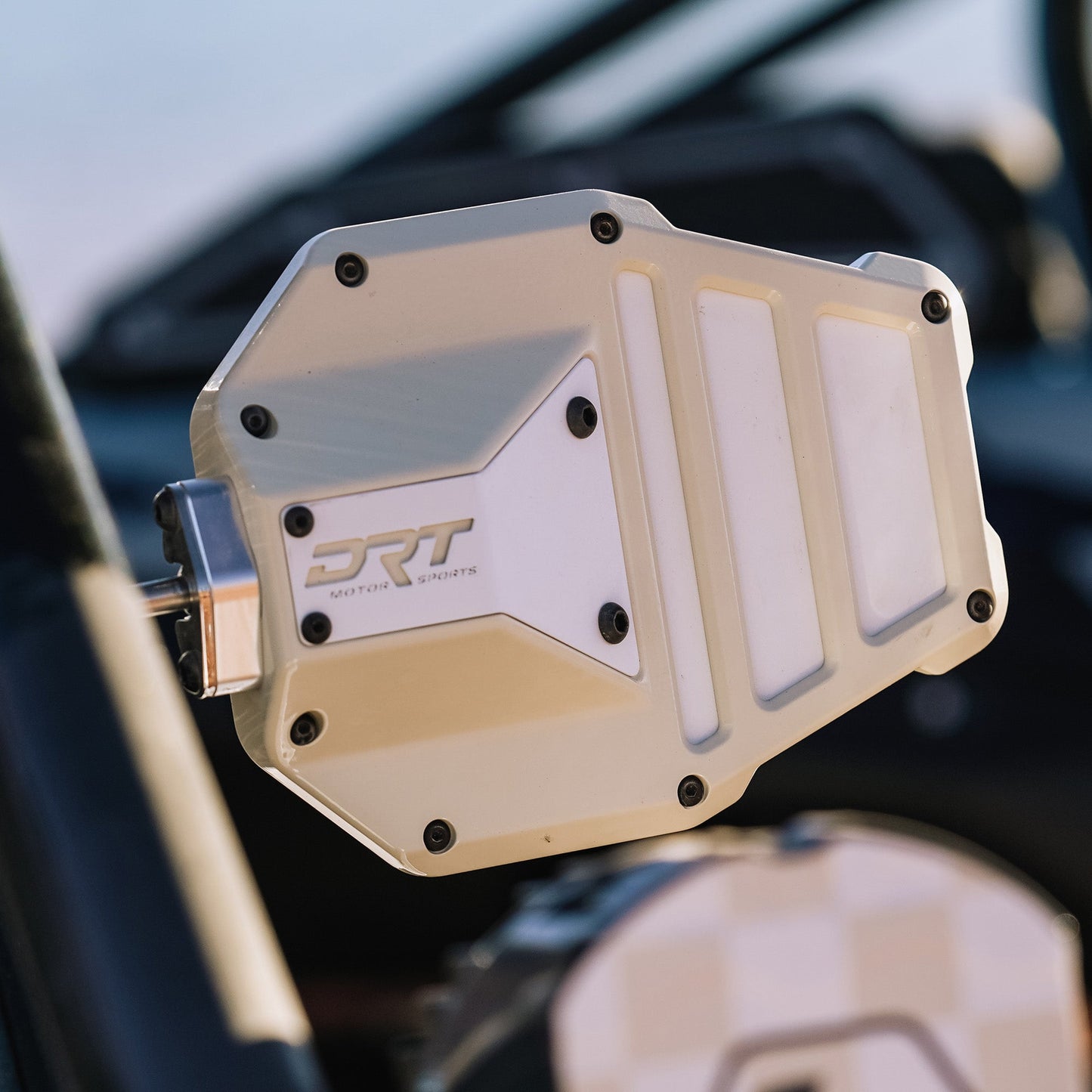 DRT Billet Aluminum Tactical Convex Side Mirror Set Dunes 2 Dezert SXS