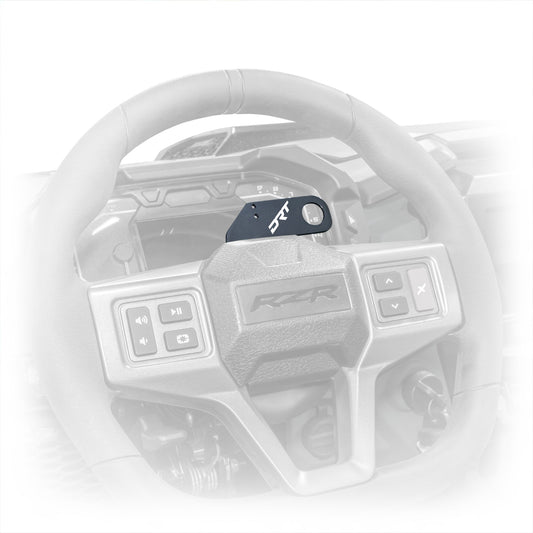 DRT Polaris RZR 2020+ Steering Wheel Single Push-To-Talk Plate Dunes 2 Dezert SXS