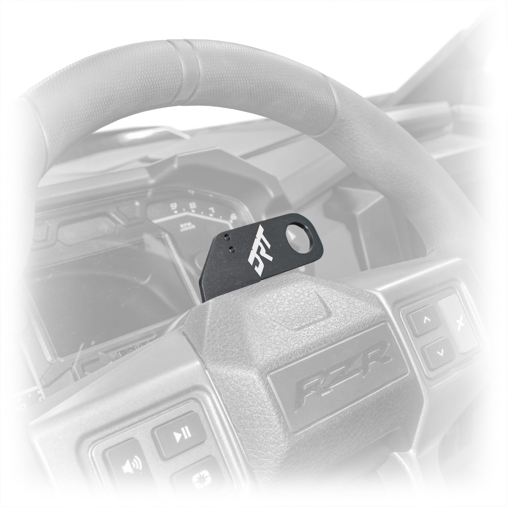 DRT Polaris RZR 2020+ Steering Wheel Single Push-To-Talk Plate Dunes 2 Dezert SXS