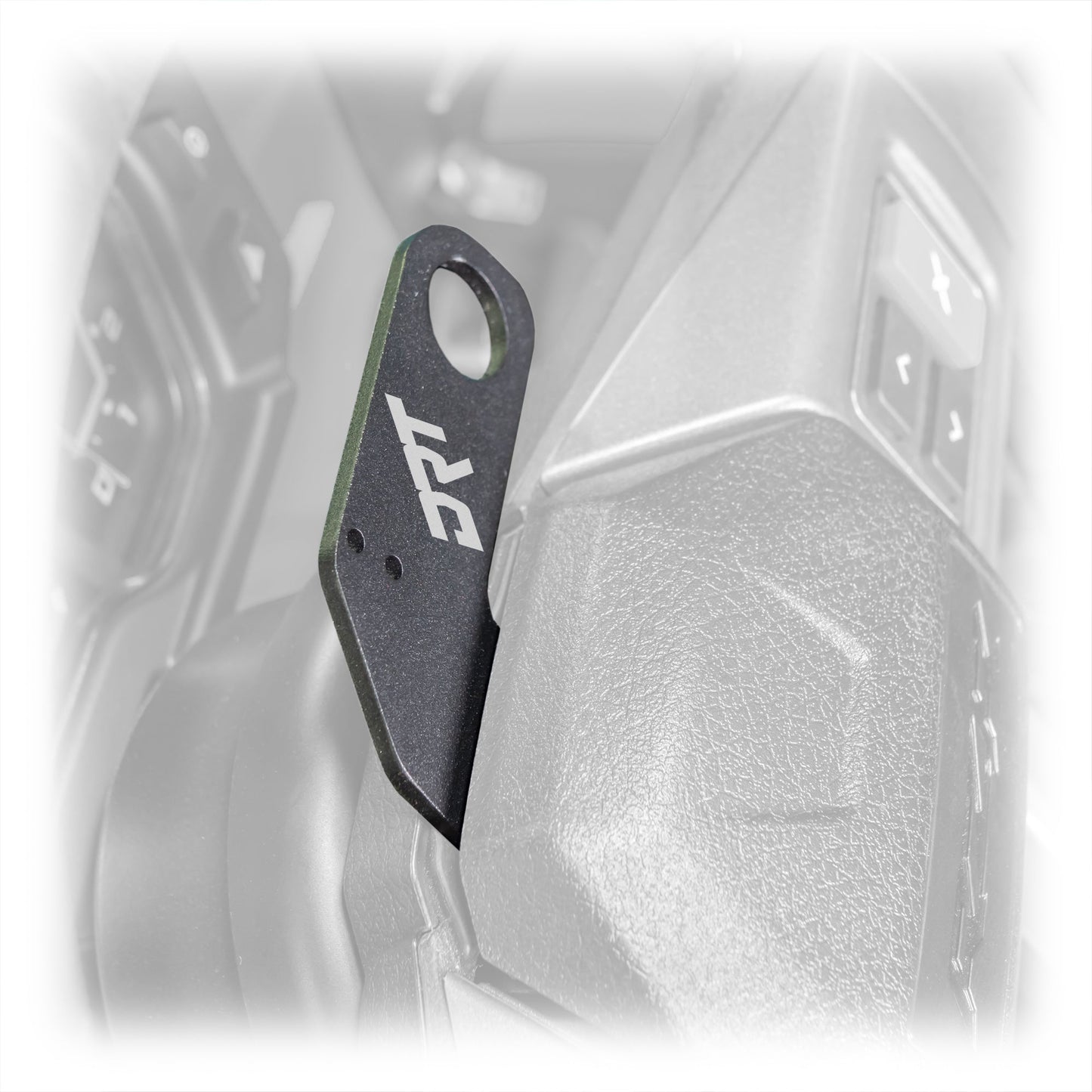 DRT Polaris RZR 2020+ Steering Wheel Single Push-To-Talk Plate Dunes 2 Dezert SXS