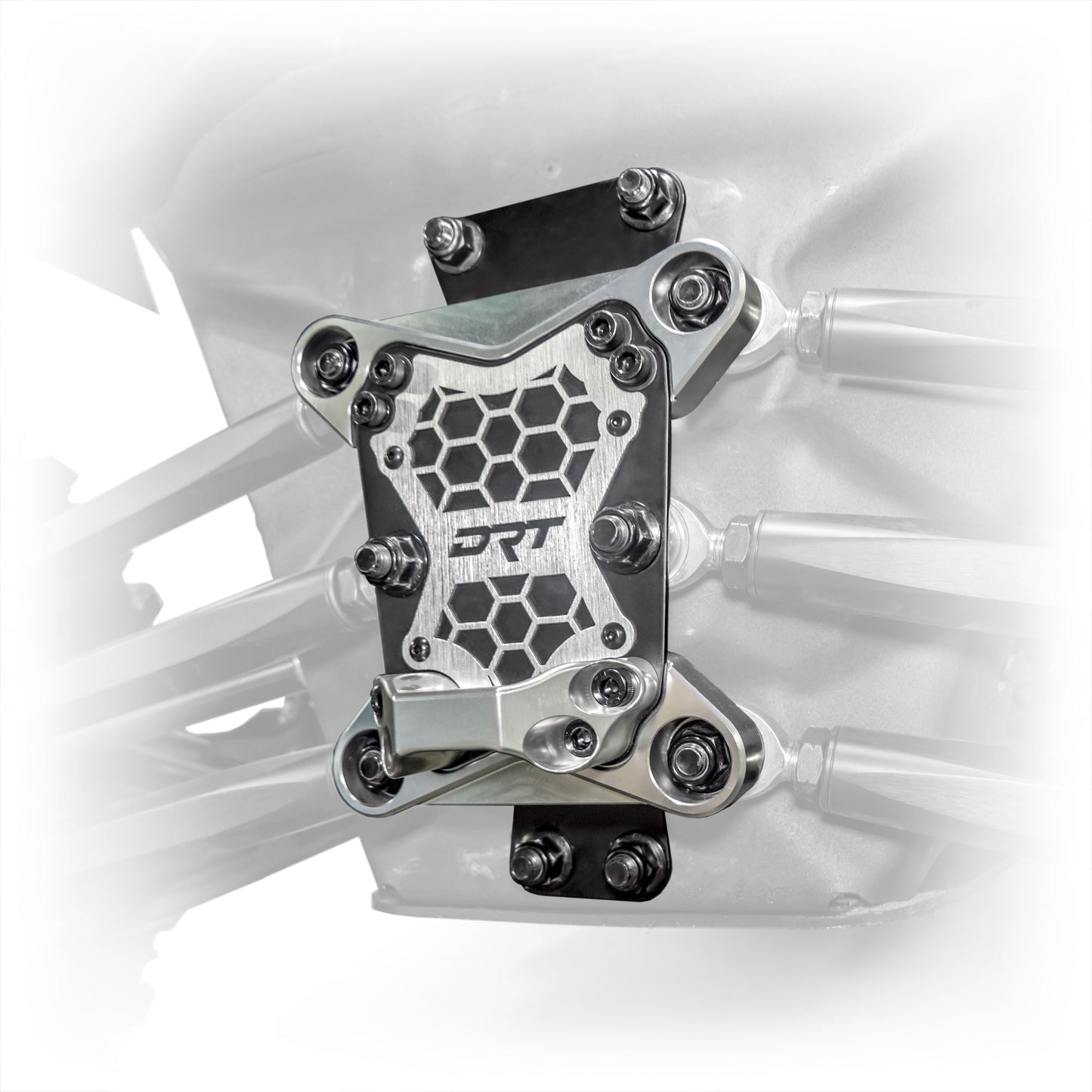 DRT Billet Radius Rod Plate Kit for Can-Am X3 (2017+) Dunes 2 Dezert SXS