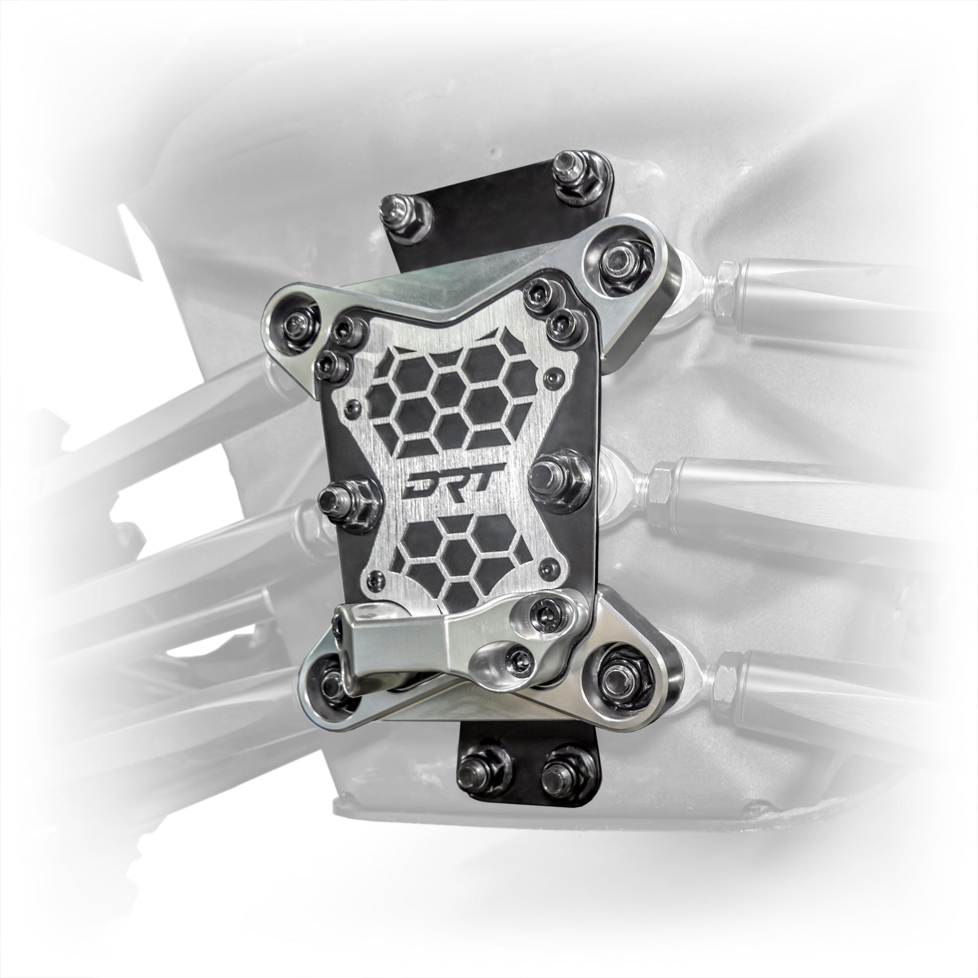 DRT Billet Radius Rod Plate Kit for Can-Am X3 (2017+) Dunes 2 Dezert SXS