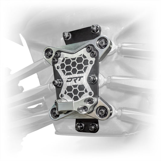 DRT Billet Radius Rod Plate Kit for Can-Am X3 (2017+) Dunes 2 Dezert SXS