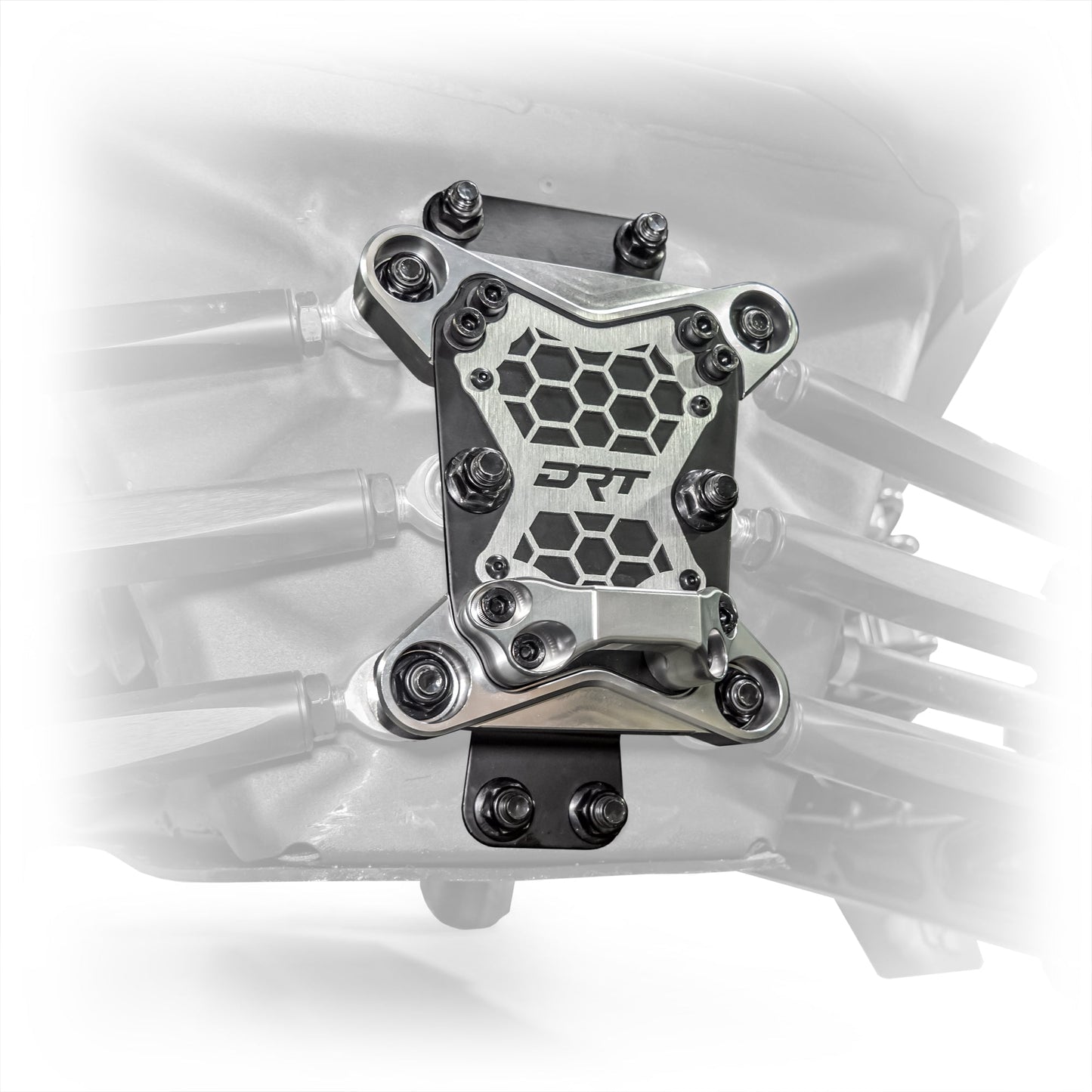 DRT Billet Radius Rod Plate Kit for Can-Am X3 (2017+) Dunes 2 Dezert SXS