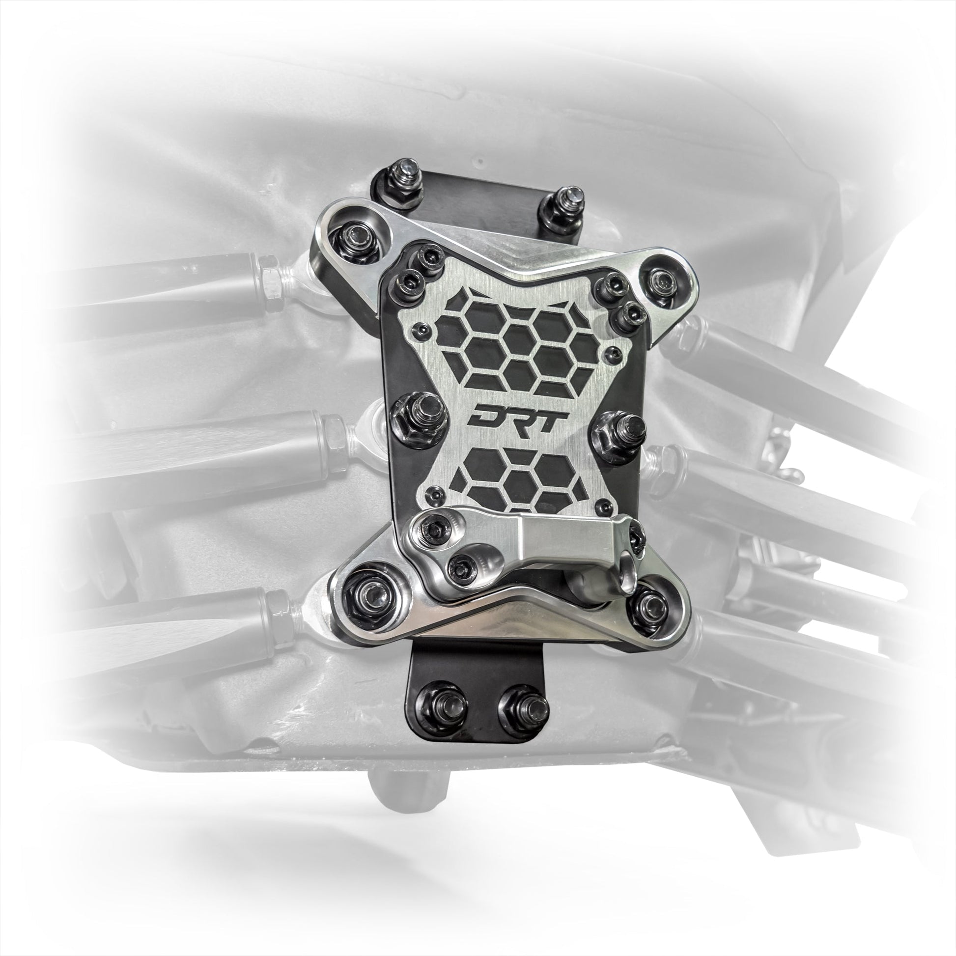 DRT Billet Radius Rod Plate Kit for Can-Am X3 (2017+) Dunes 2 Dezert SXS