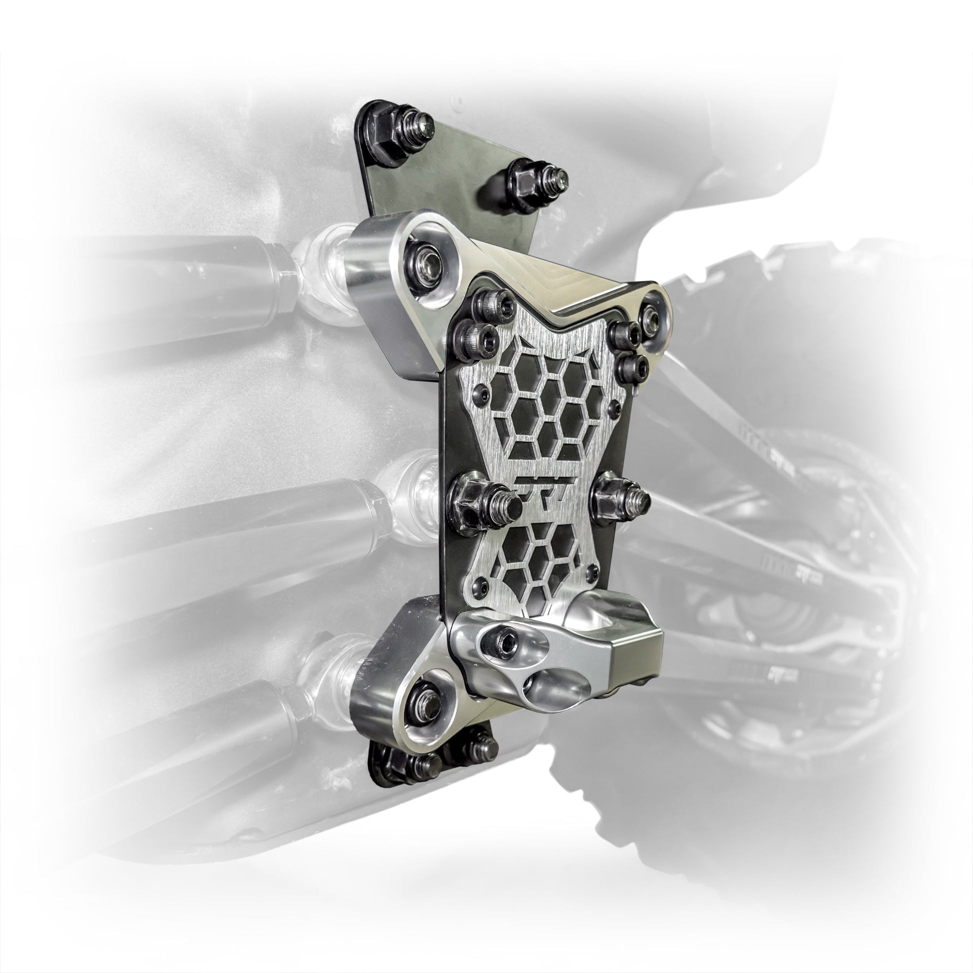 DRT Billet Radius Rod Plate Kit for Can-Am X3 (2017+) Dunes 2 Dezert SXS
