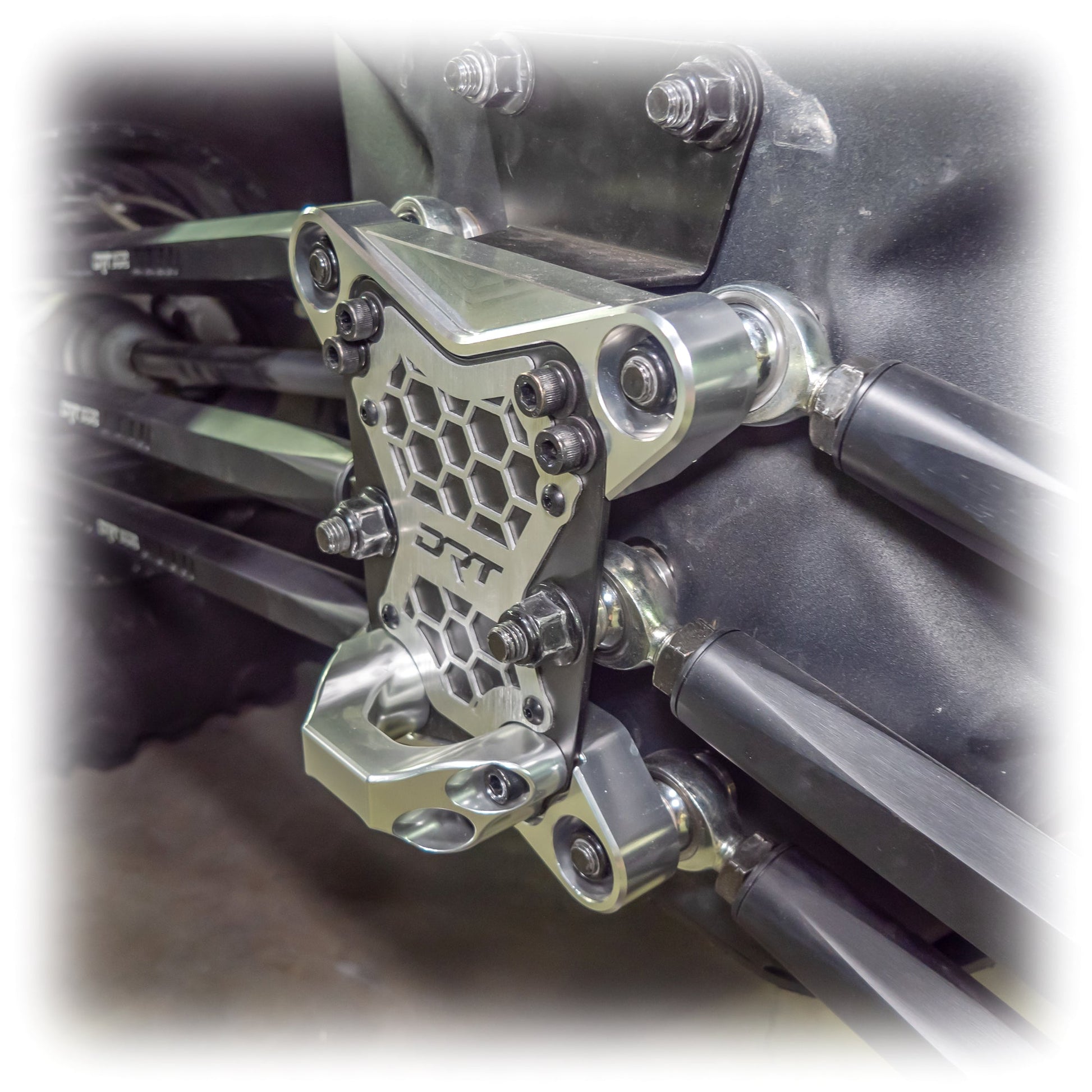 DRT Billet Radius Rod Plate Kit for Can-Am X3 (2017+) Dunes 2 Dezert SXS