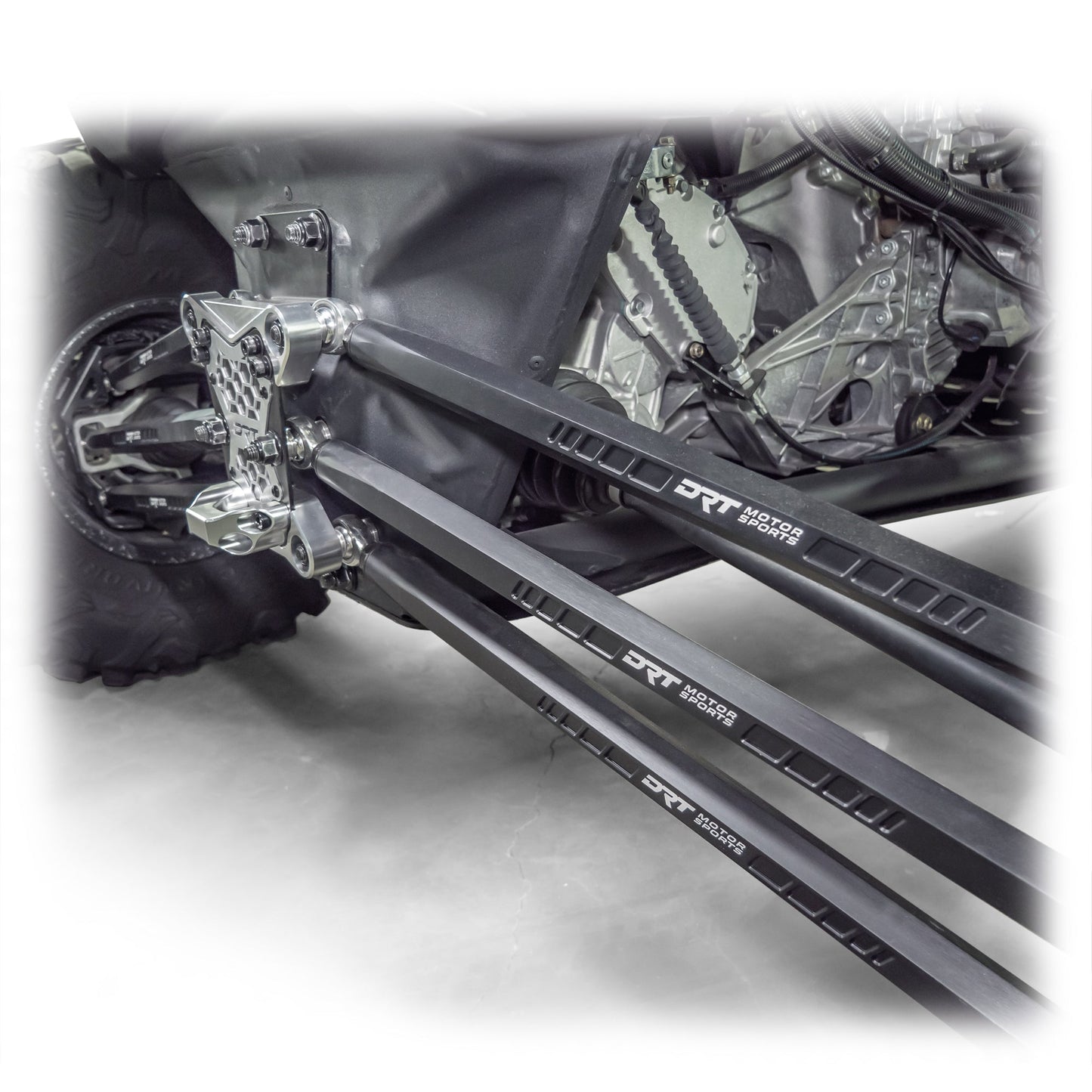 DRT Billet Radius Rod Plate Kit for Can-Am X3 (2017+) Dunes 2 Dezert SXS