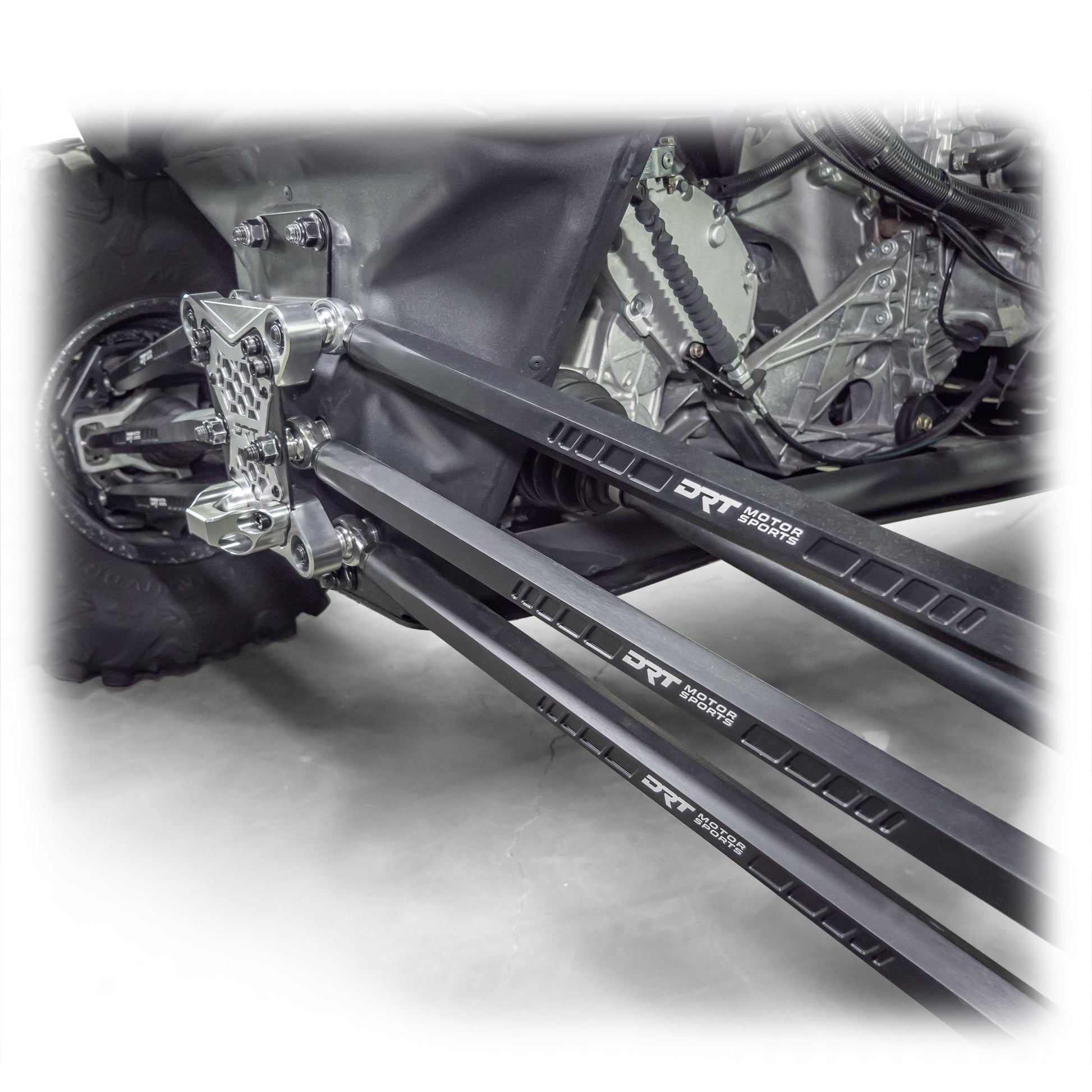 CANAMX3 – Can-Am X3 2017+ Billet Aluminum Hex Bar Radius Rod Kit - 72" Dunes 2 Dezert SXS