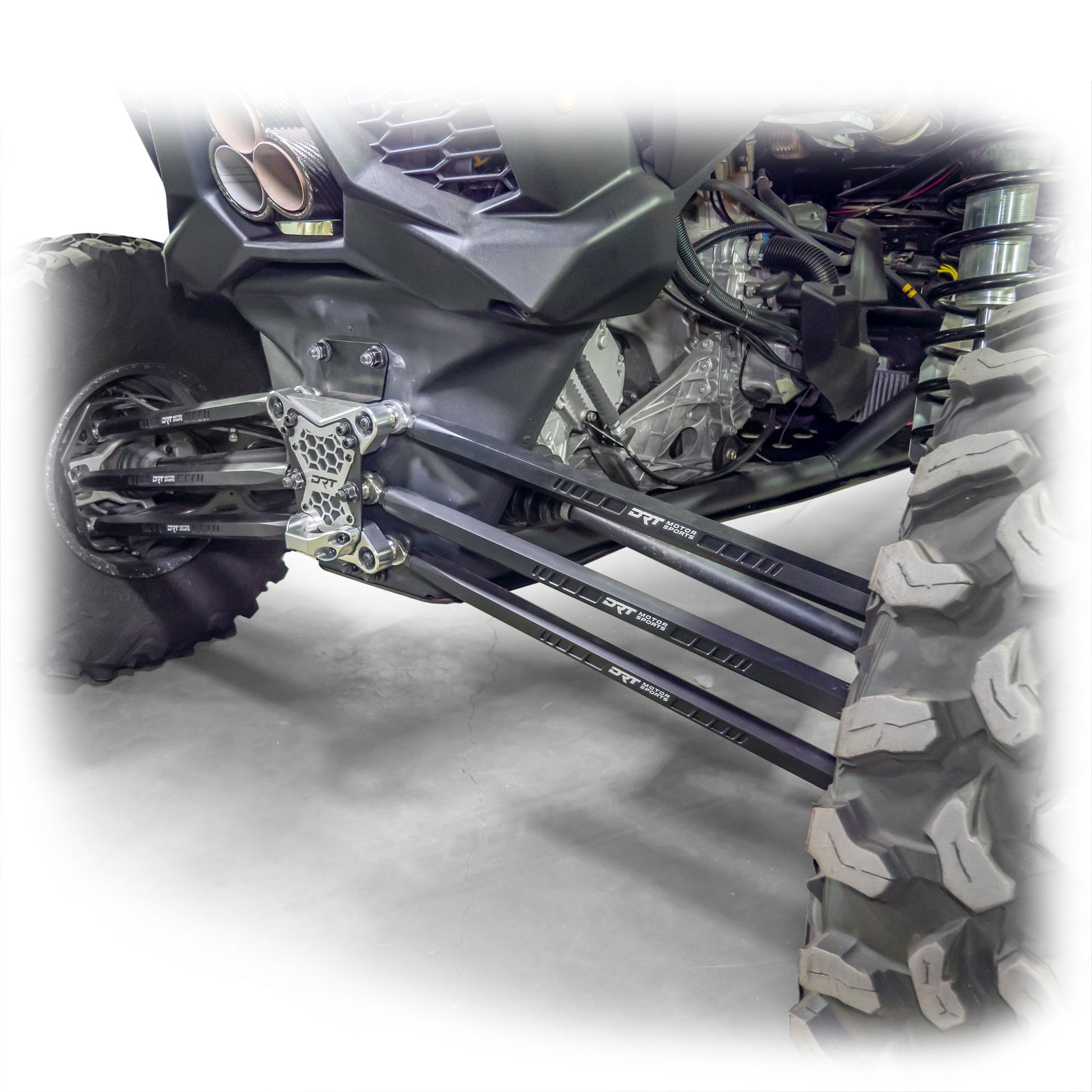 CANAMX3 – Can-Am X3 2017+ Billet Aluminum Hex Bar Radius Rod Kit - 72" Dunes 2 Dezert SXS