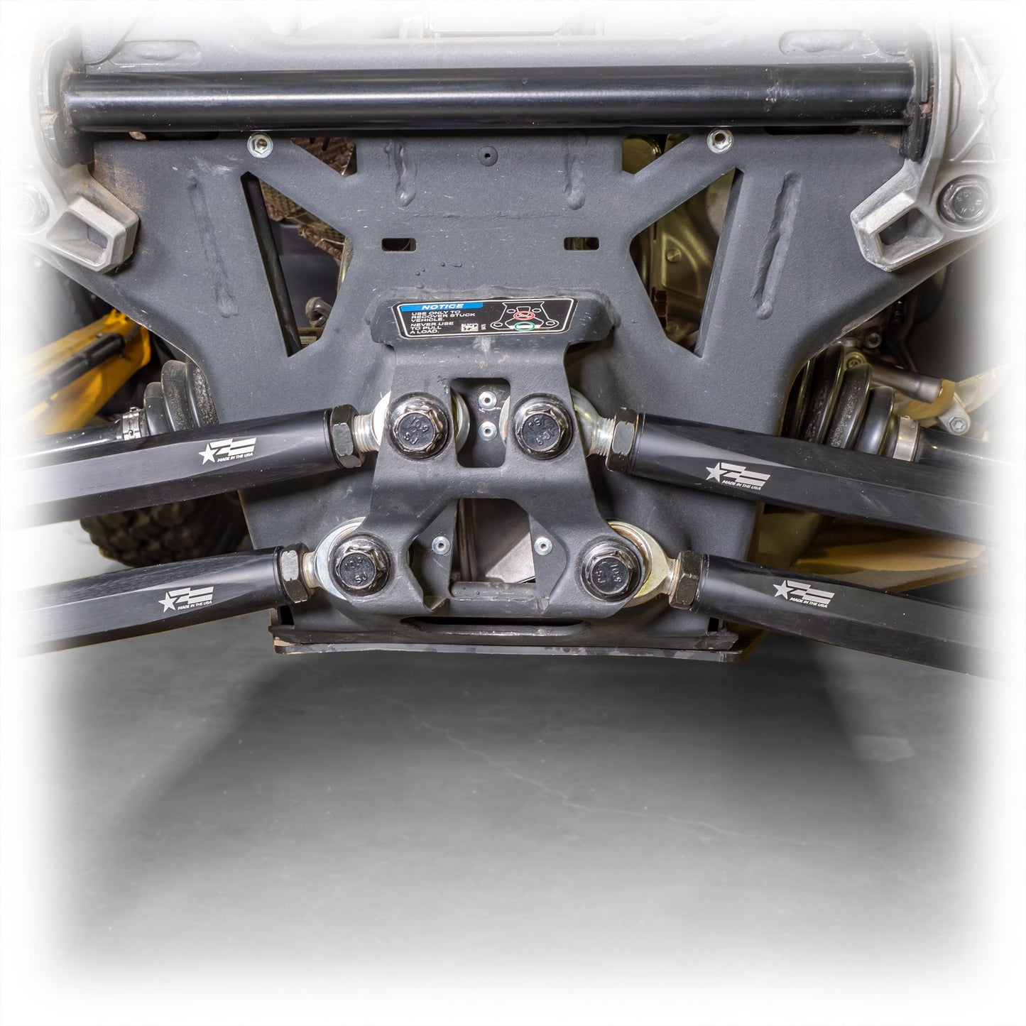 DRT Can-Am 2024+ Maverick R Hex Bar Radius Rod Set Dunes 2 Dezert SXS