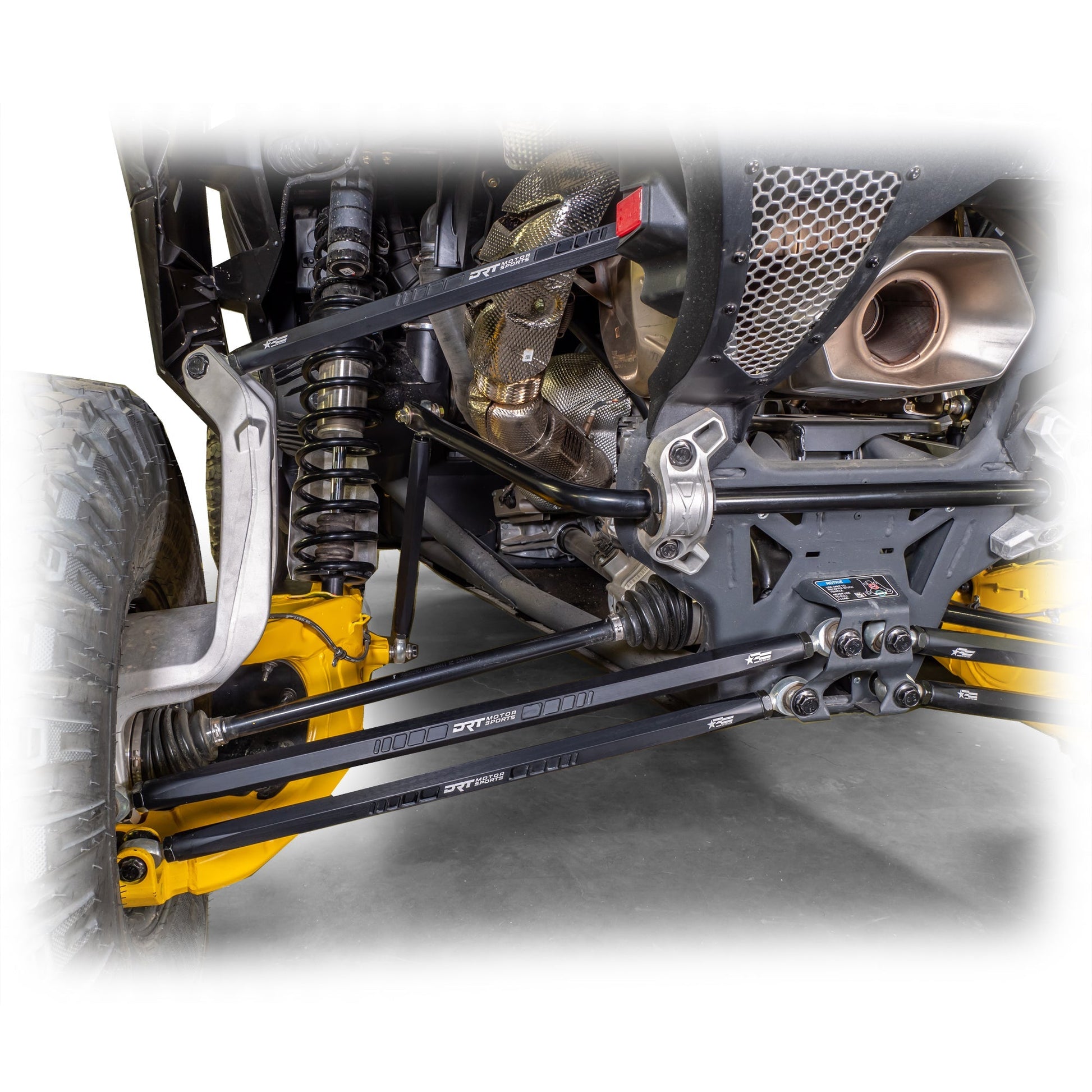 DRT Can-Am 2024+ Maverick R Hex Bar Radius Rod Set Dunes 2 Dezert SXS