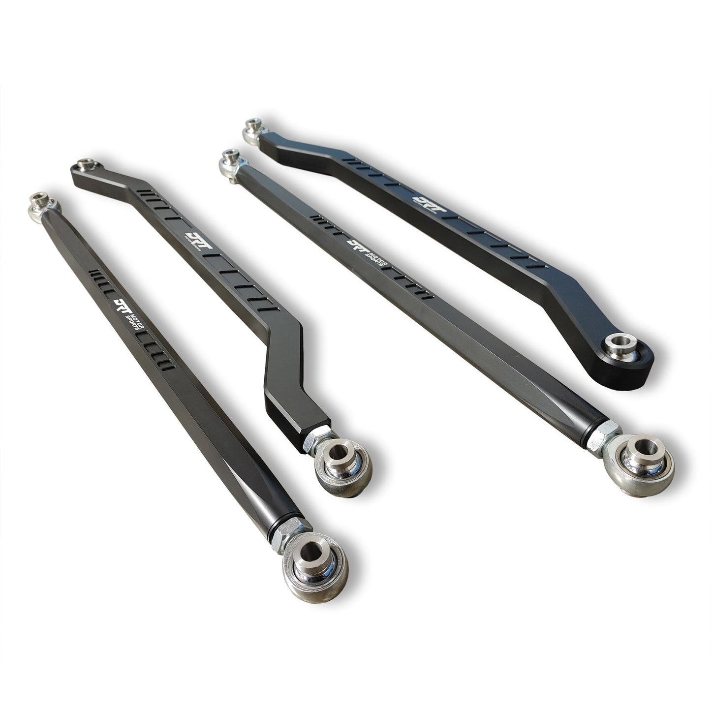 DRT Motorsports Polaris 2024+ RZR XP 1000/4 Billet Aluminum High Clearance Radius Rod Set Dunes 2 Dezert SXS