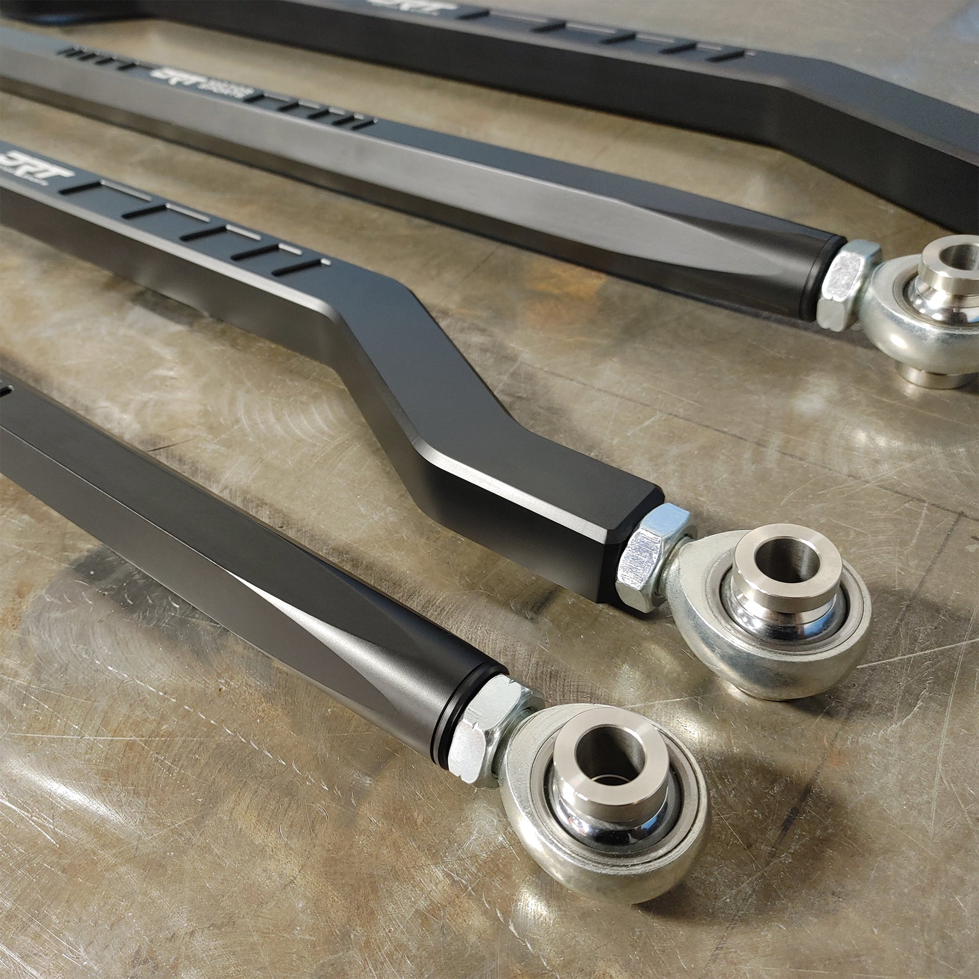 DRT Motorsports Polaris 2024+ RZR XP 1000/4 Billet Aluminum High Clearance Radius Rod Set Dunes 2 Dezert SXS