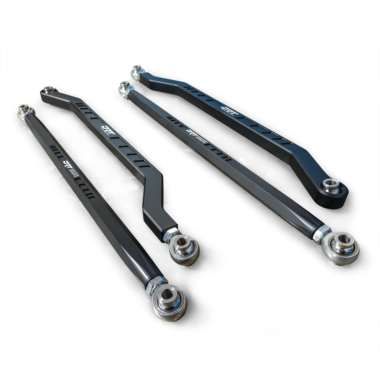 DRT Motorsports Polaris Pro R/Turbo R Billet Aluminum High Clearance Radius Rod Set Dunes 2 Dezert SXS
