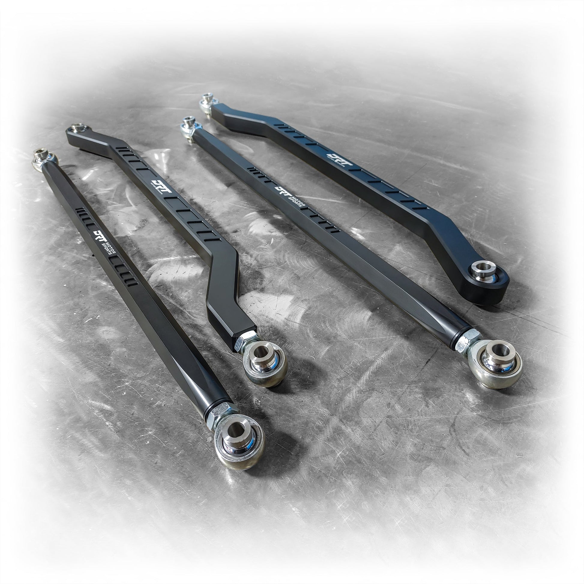 DRT Motorsports Polaris Pro R/Turbo R Billet Aluminum High Clearance Radius Rod Set Dunes 2 Dezert SXS
