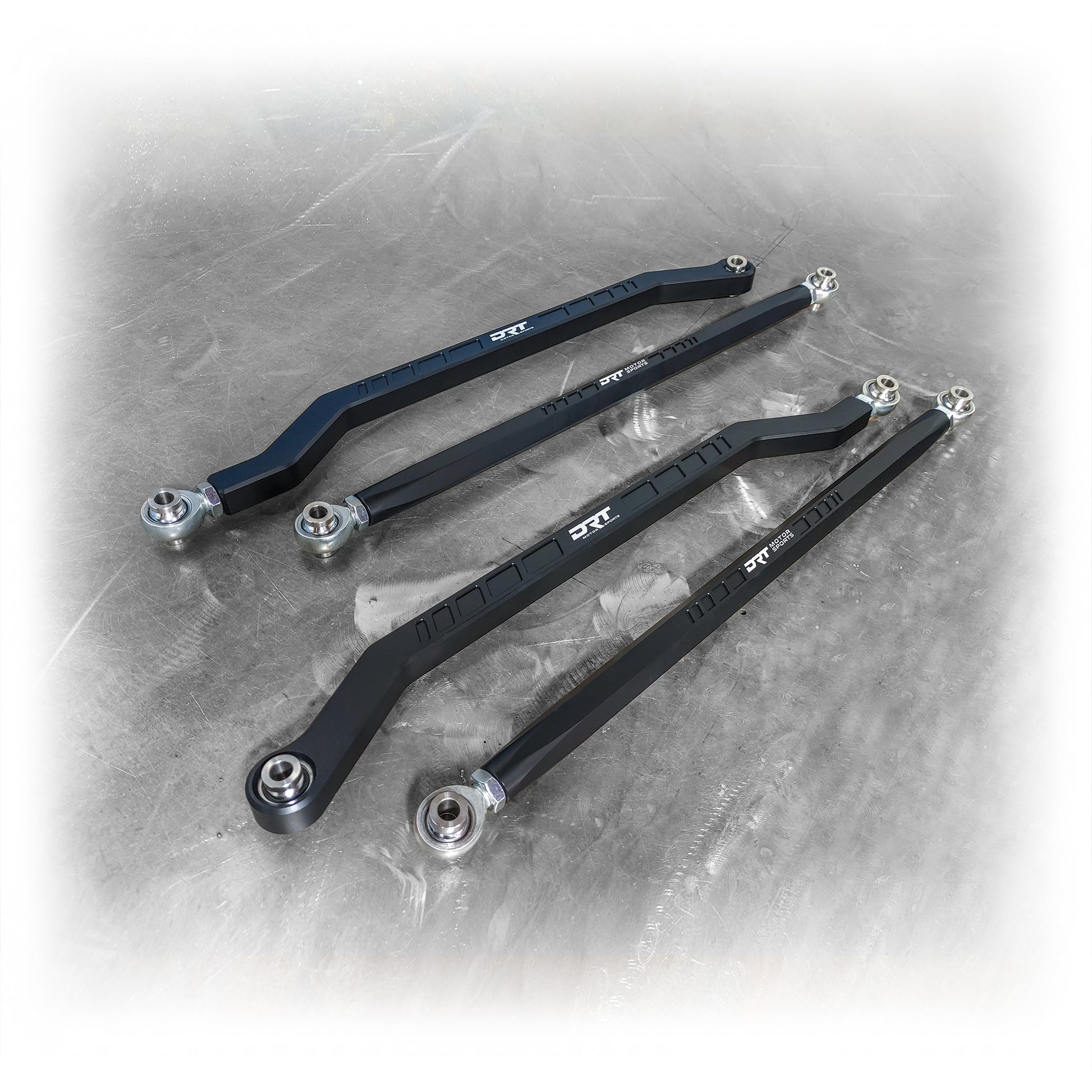 DRT Motorsports Polaris Pro R/Turbo R Billet Aluminum High Clearance Radius Rod Set Dunes 2 Dezert SXS