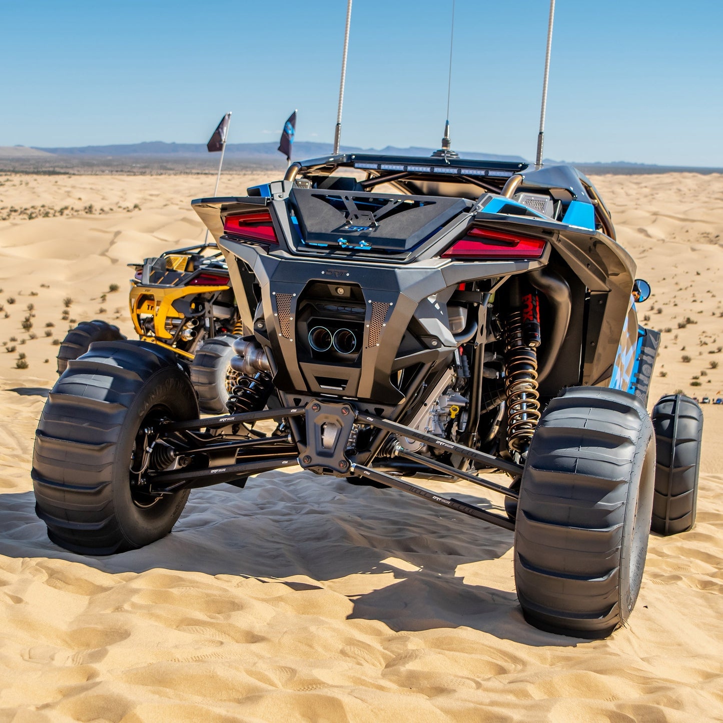 DRT RZR Pro R / Turbo R 2022+ Billet Aluminum Hex Bar Radius Rod Kit Dunes 2 Dezert SXS