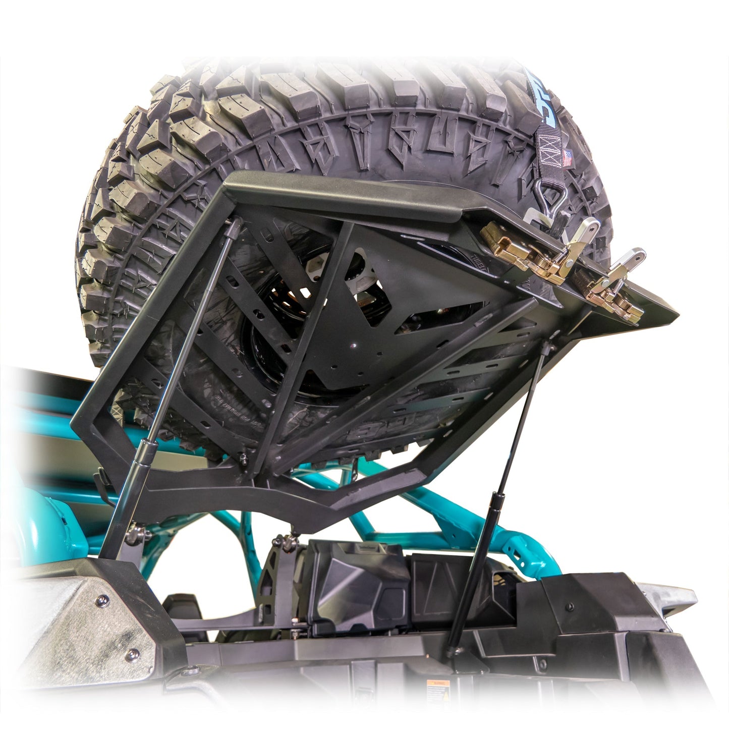DRT Polaris Pro Series Tire Carrier/Adventure Rack V2.0 Dunes 2 Dezert SXS