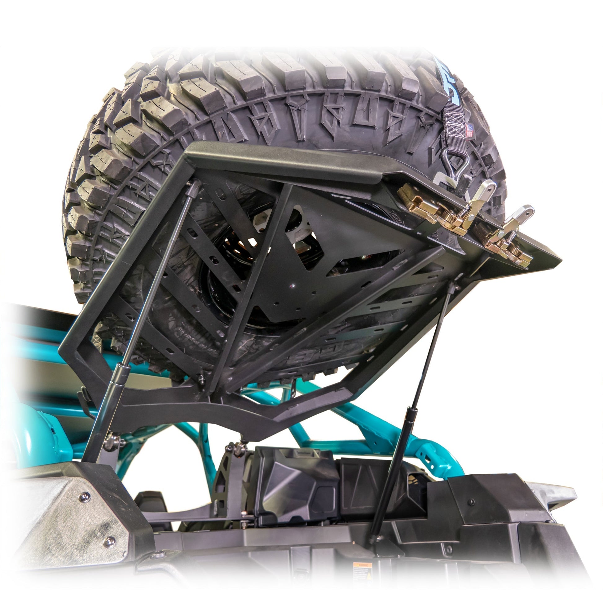 DRT Polaris Pro Series Tire Carrier/Adventure Rack V2.0 Dunes 2 Dezert SXS