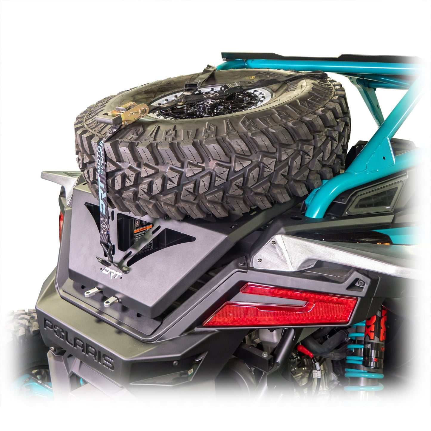 DRT Polaris Pro Series Tire Carrier/Adventure Rack V2.0 Dunes 2 Dezert SXS