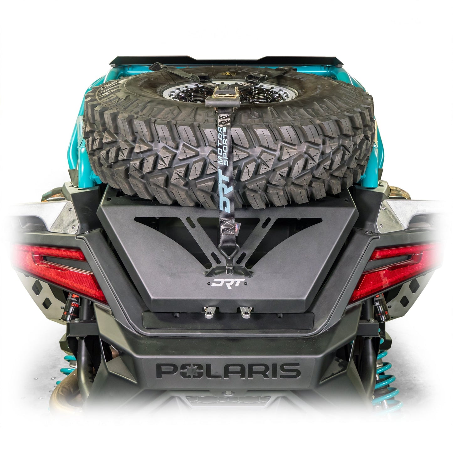 DRT Polaris Pro Series Tire Carrier/Adventure Rack V2.0 Dunes 2 Dezert SXS