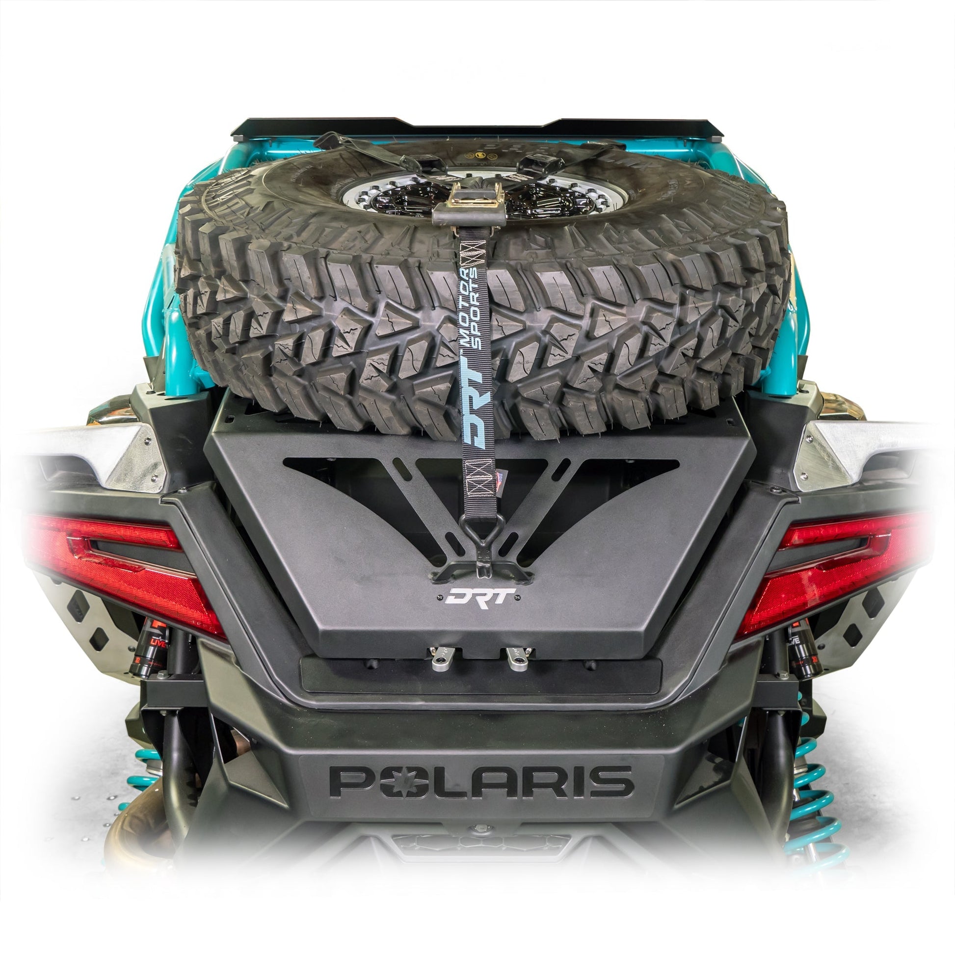 DRT Polaris Pro Series Tire Carrier/Adventure Rack V2.0 Dunes 2 Dezert SXS