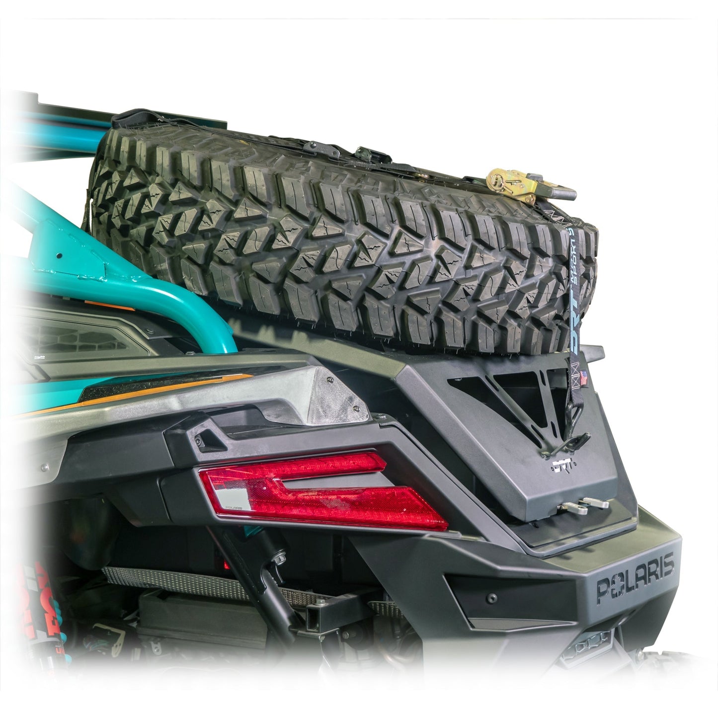 DRT Polaris Pro Series Tire Carrier/Adventure Rack V2.0 Dunes 2 Dezert SXS
