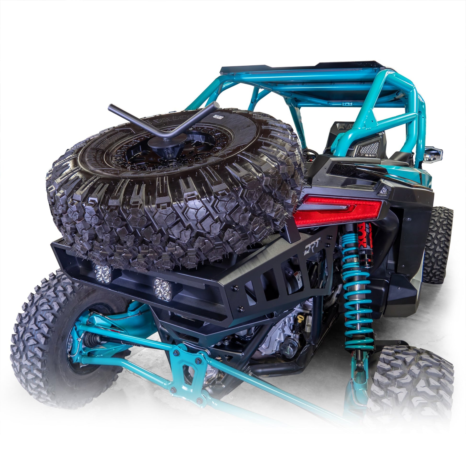 DRT RZR Pro R Fixed Tire Carrier 2022+ Dunes 2 Dezert SXS