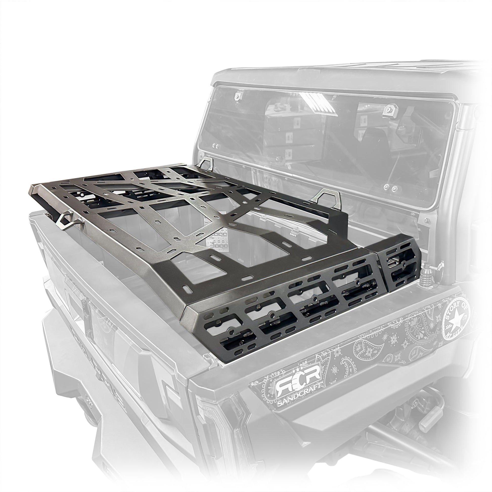 DRT 2024+ Xpedition Chase Rack / Tire Carrier System Dunes 2 Dezert SXS