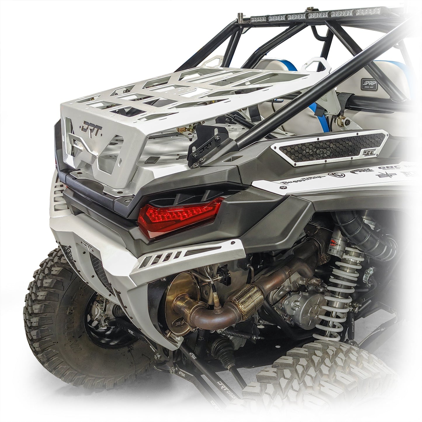 DRT Motorsports Polaris 2024+ RZR XP 1000/4 Tire Carrier/Adventure Rack Dunes 2 Dezert SXS
