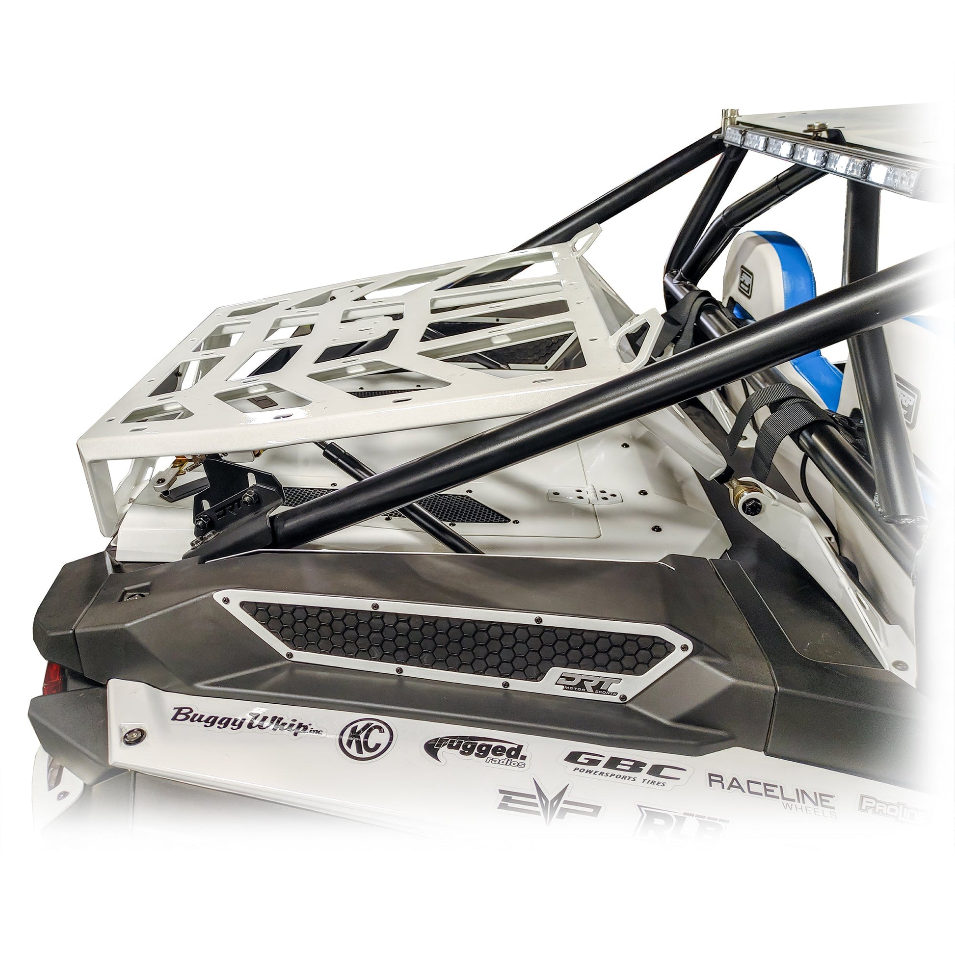 DRT Motorsports Polaris 2024+ RZR XP 1000/4 Tire Carrier/Adventure Rack Dunes 2 Dezert SXS