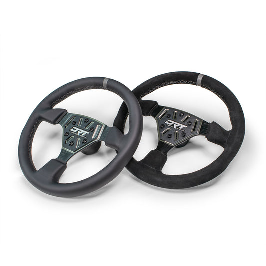 DRT 330mm Round Steering Wheel – Leather or Suede Dunes 2 Dezert SXS